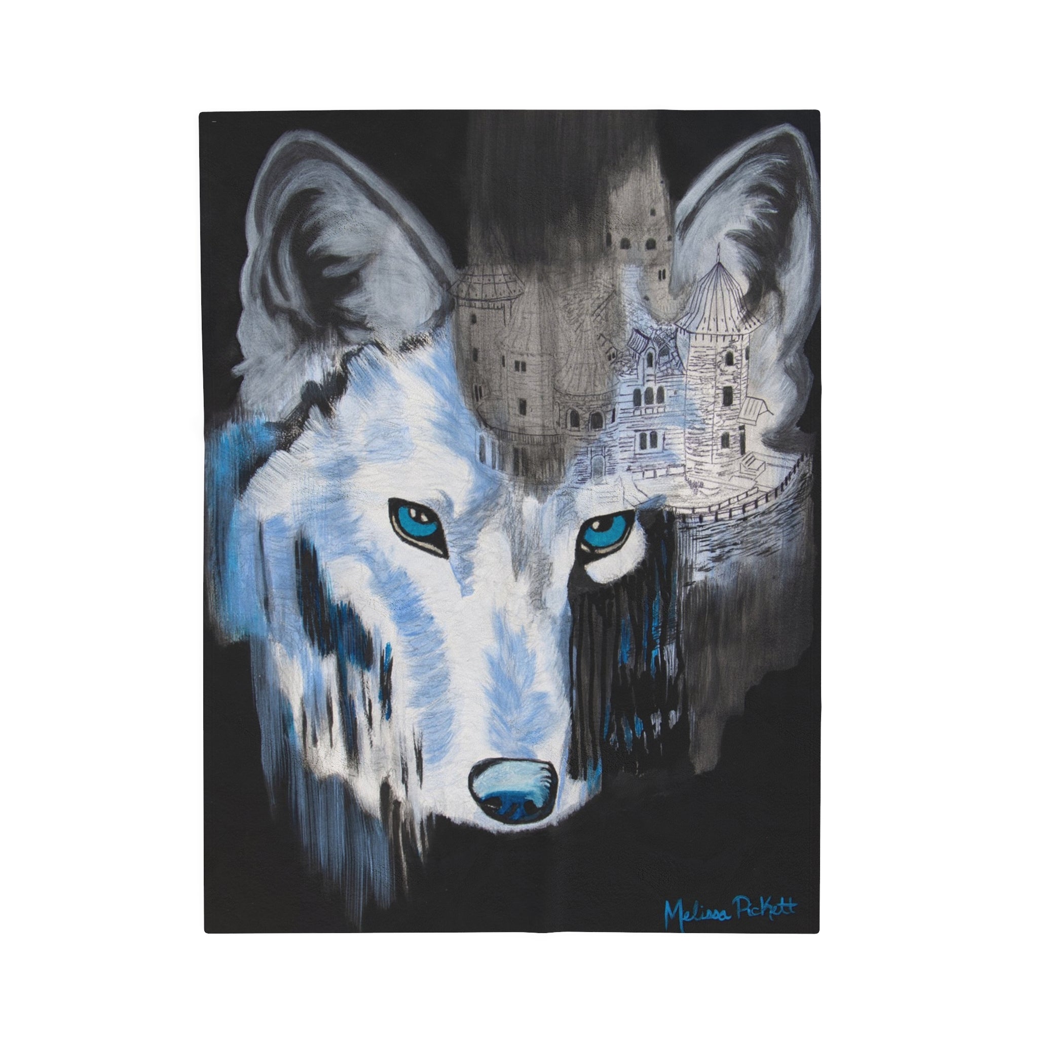 Wolftown | Velveteen Plush Blanket
