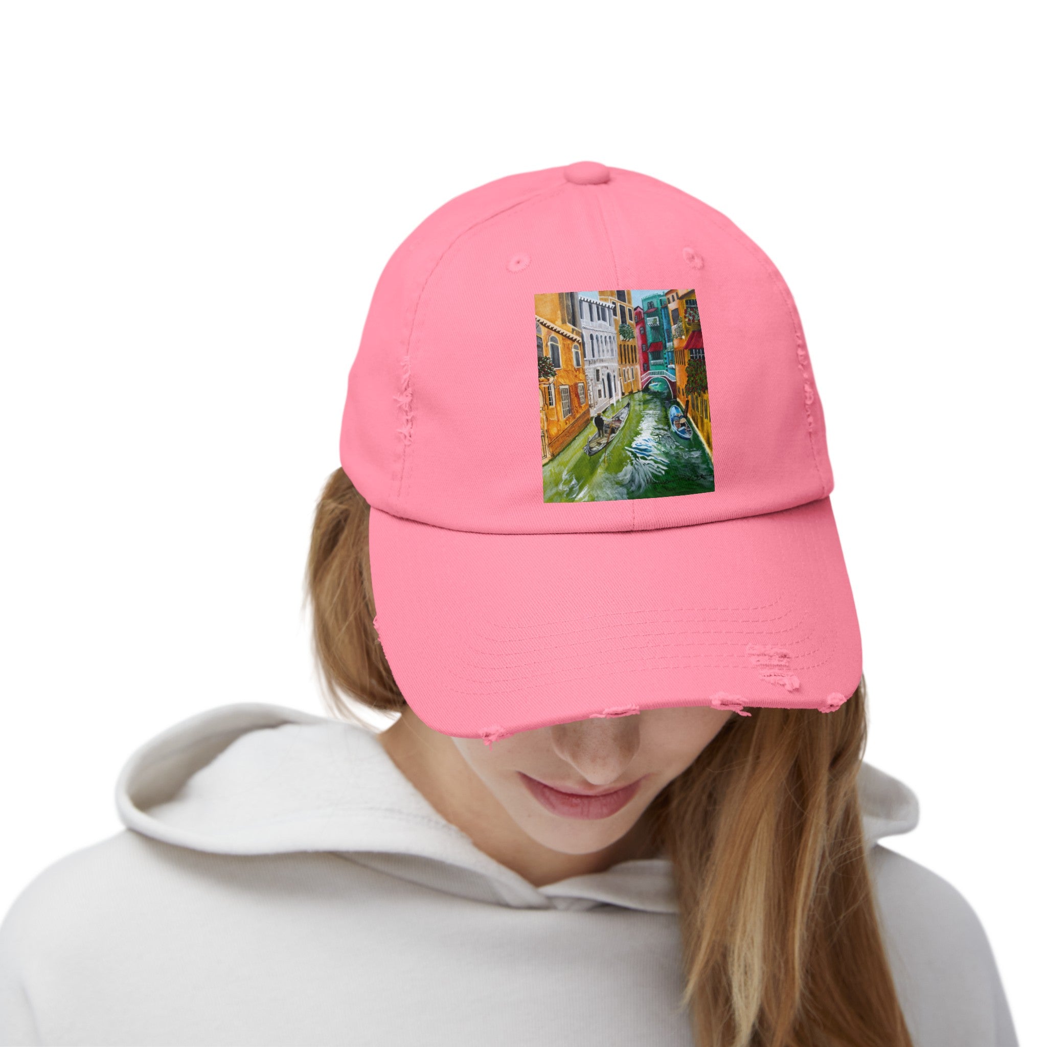 Venice | Unisex Distressed Cap