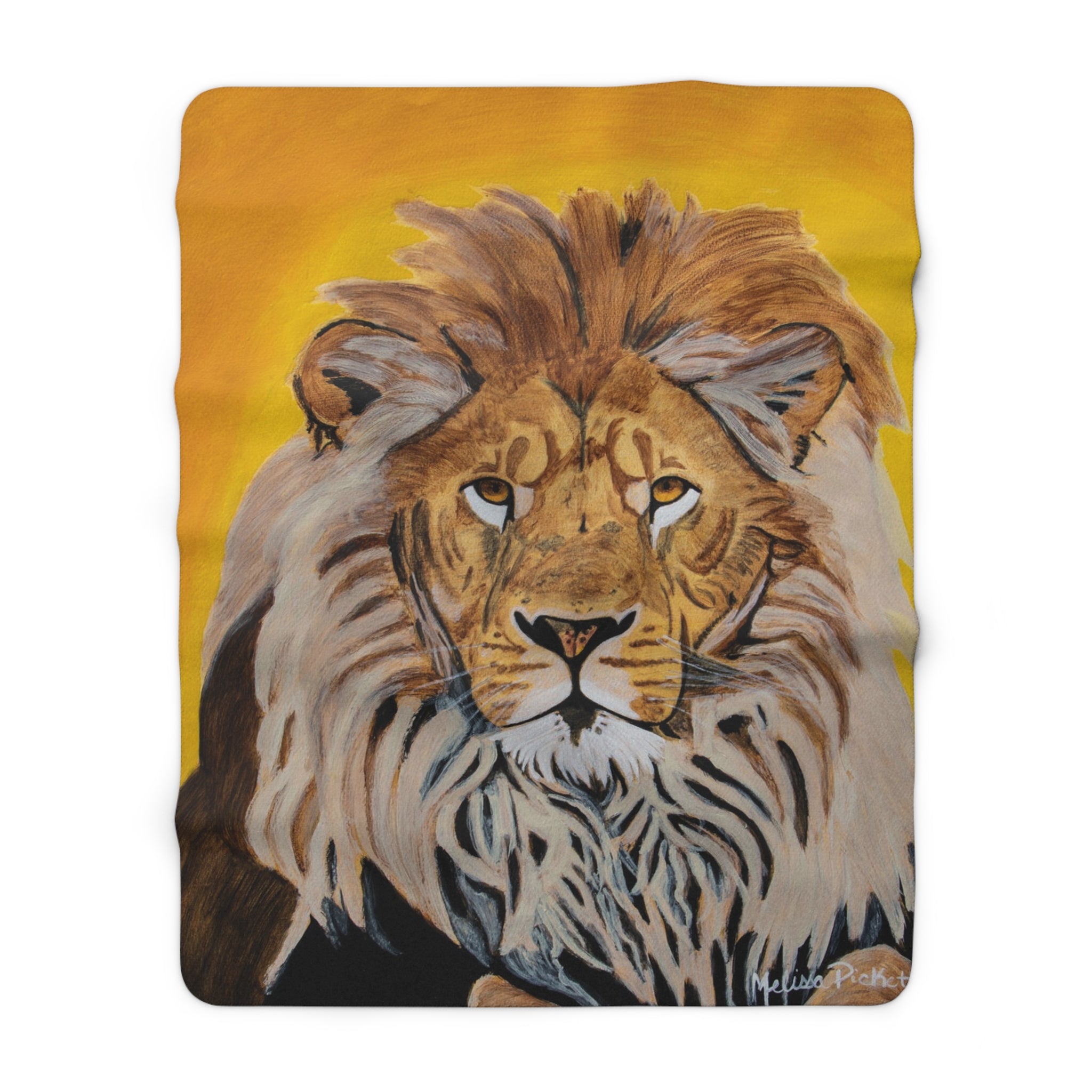 Lion | Sherpa Fleece Blanket