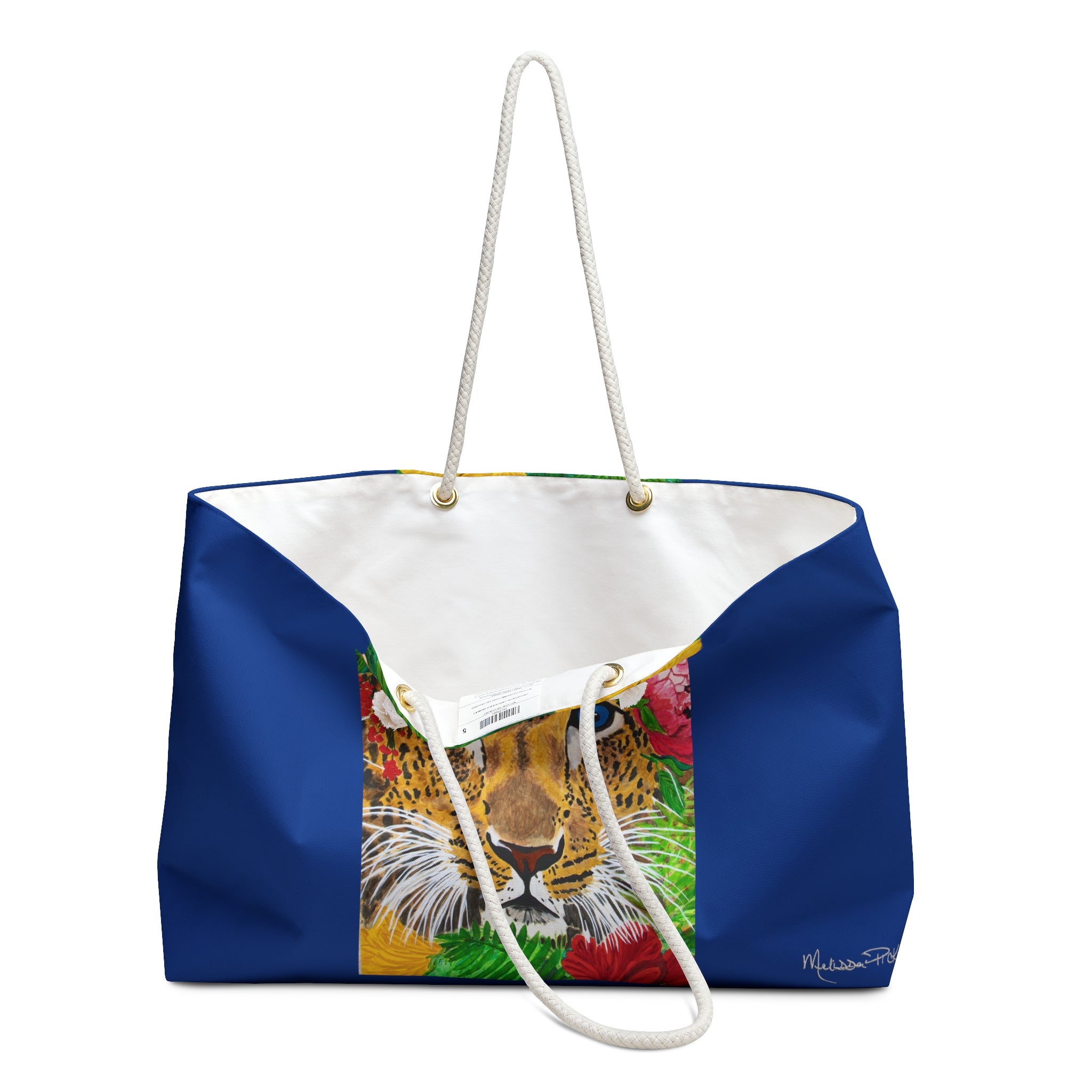 Jaguar & Flowers | Weekender Bag
