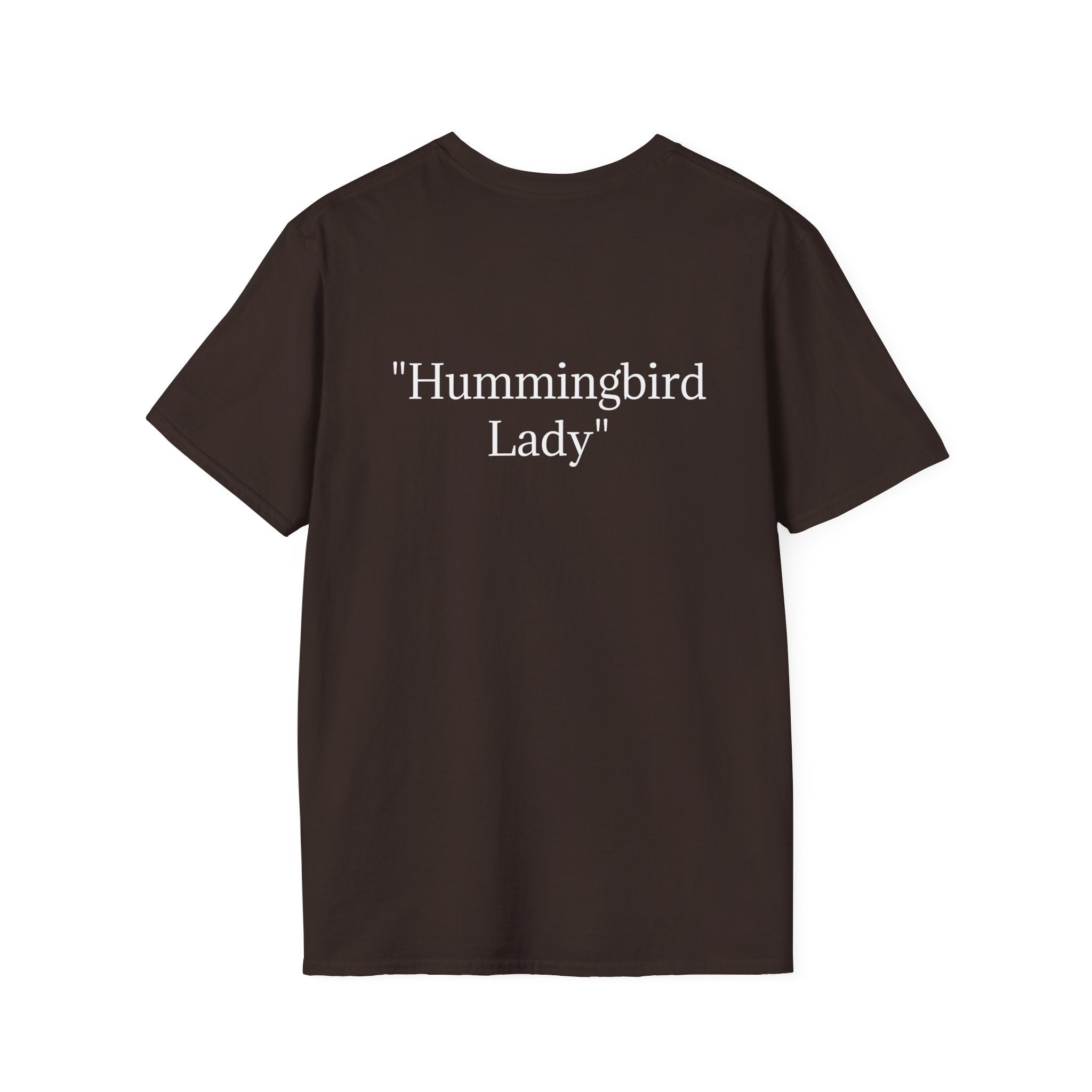 Hummingbird Lady | Unisex Softstyle T-Shirt