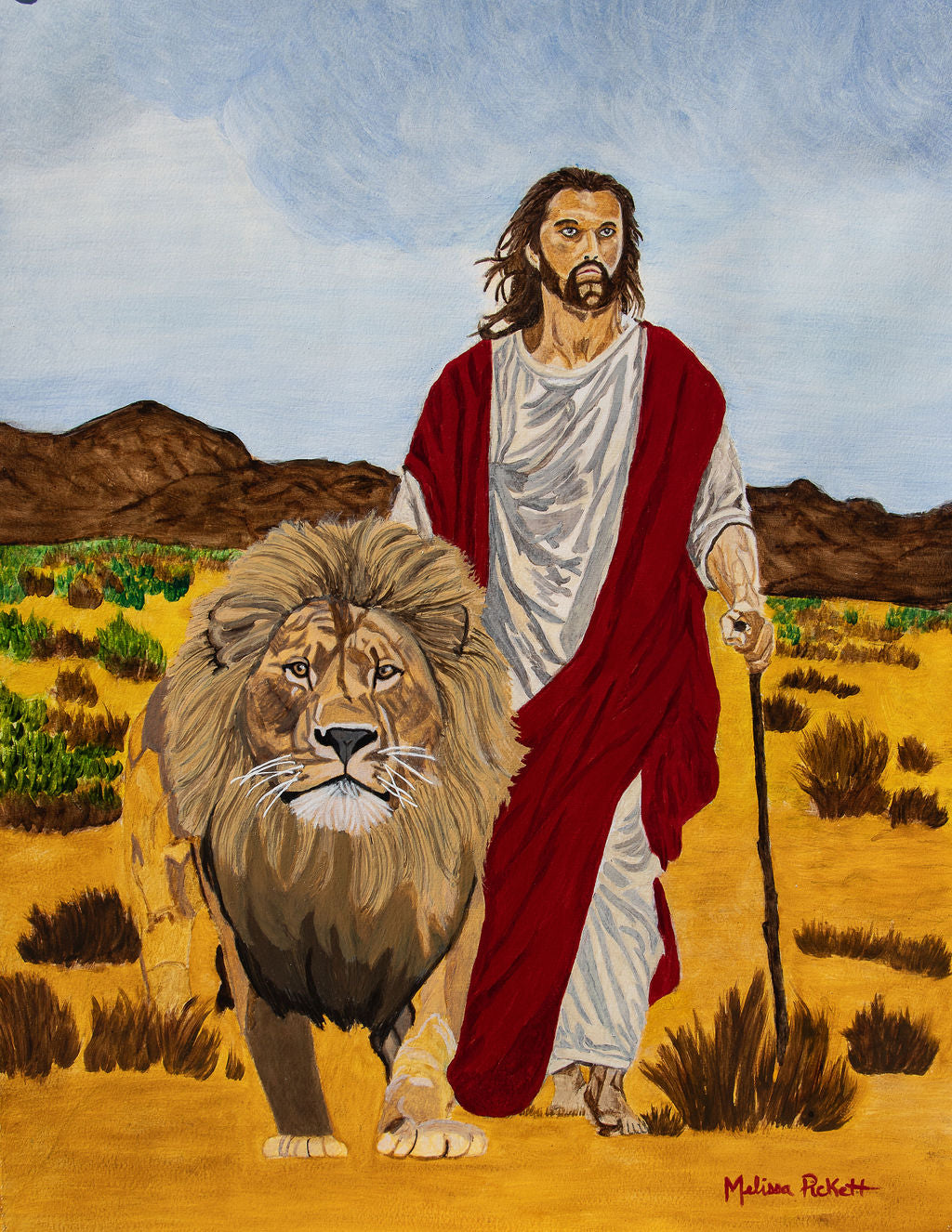 Jesus & Lion