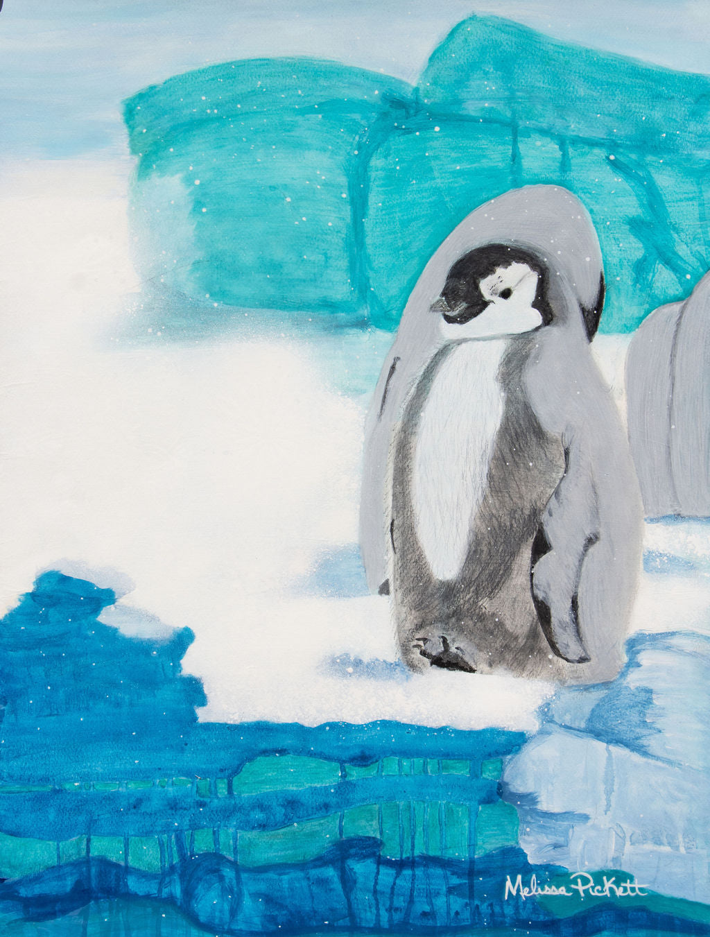 Happy Penguin Walking