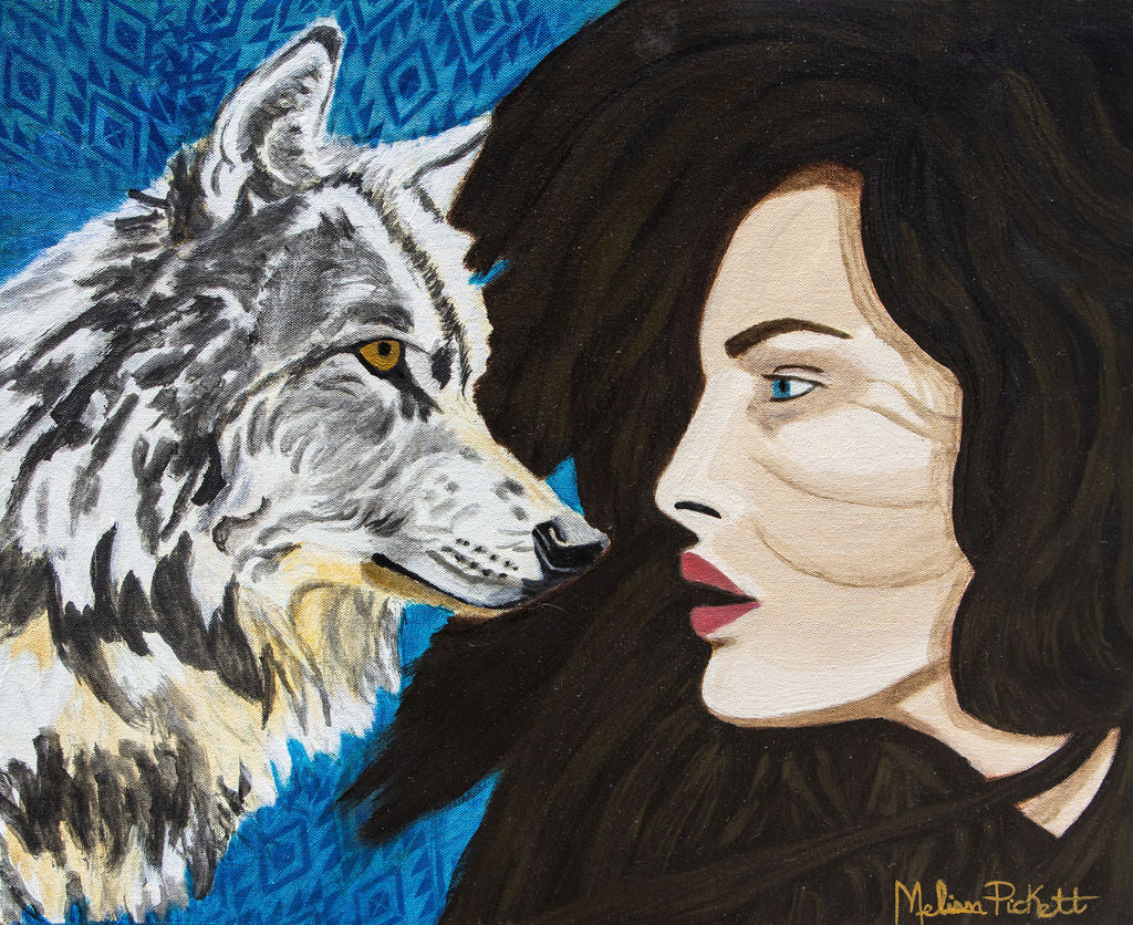Woman & Wolf