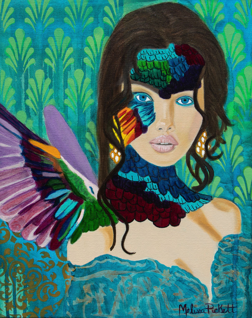 Hummingbird Lady