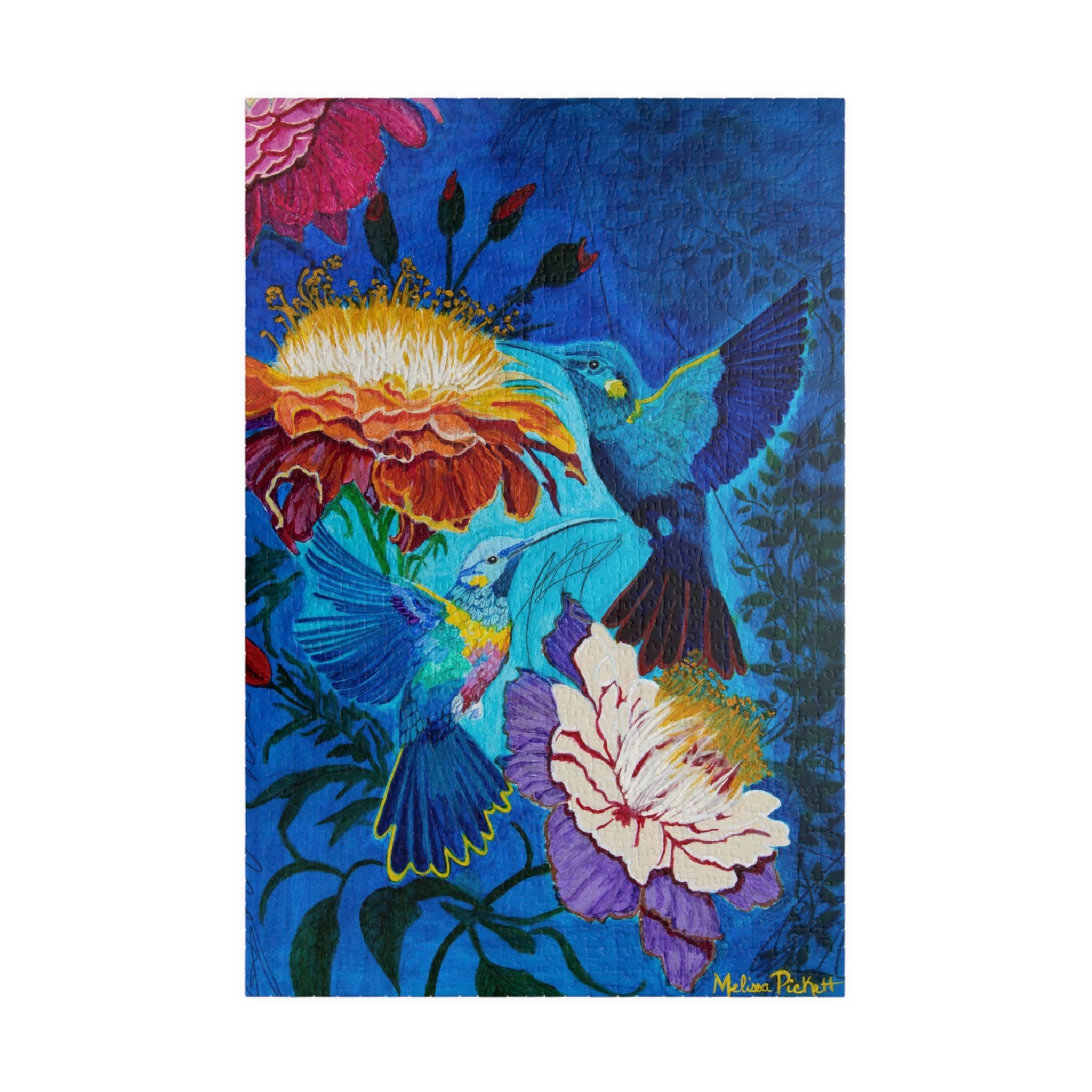 Pair of Hummingbirds | Puzzle (110, 252, 520, 1014-piece)