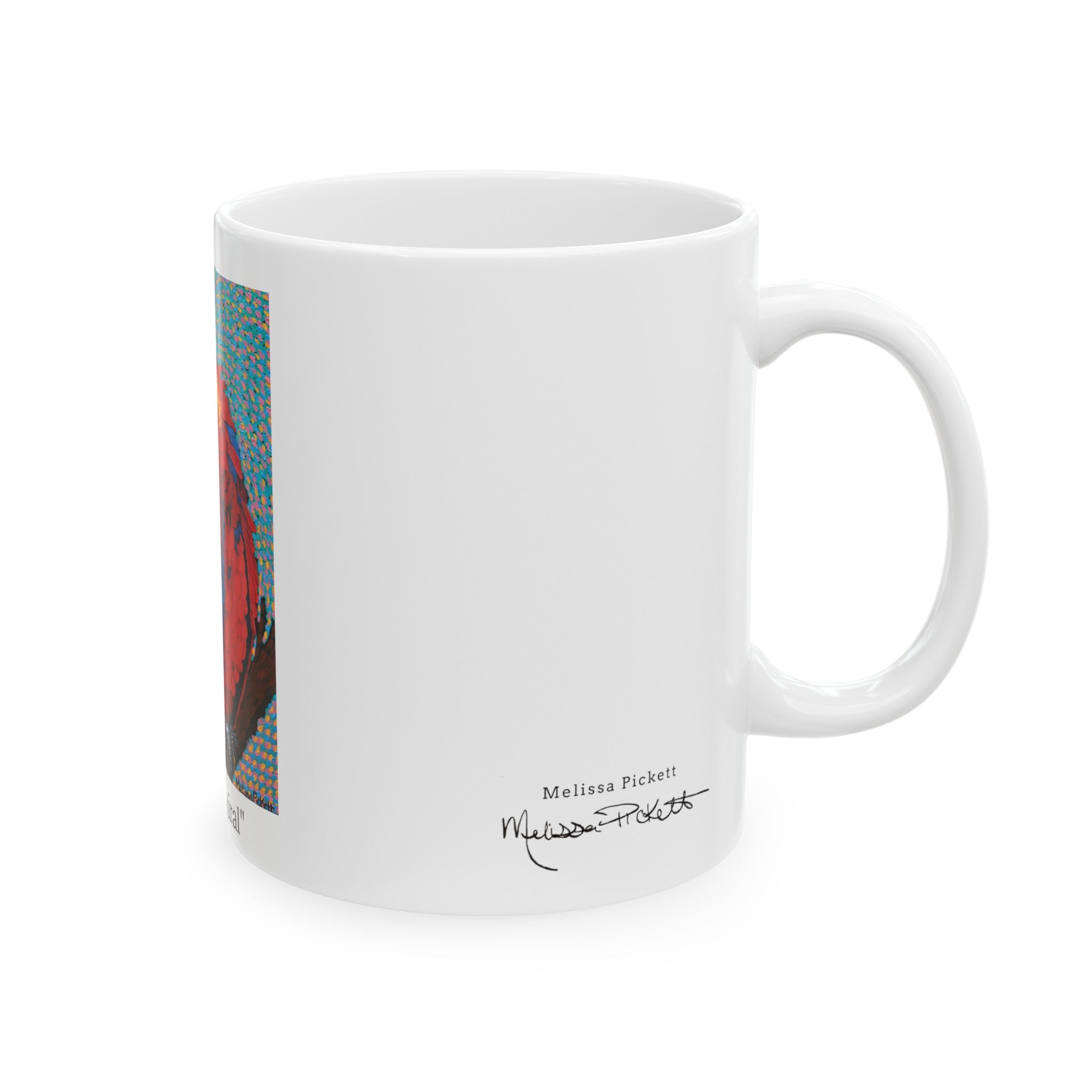 Scarlet Spiral | Ceramic Mug, (11oz, 15oz)