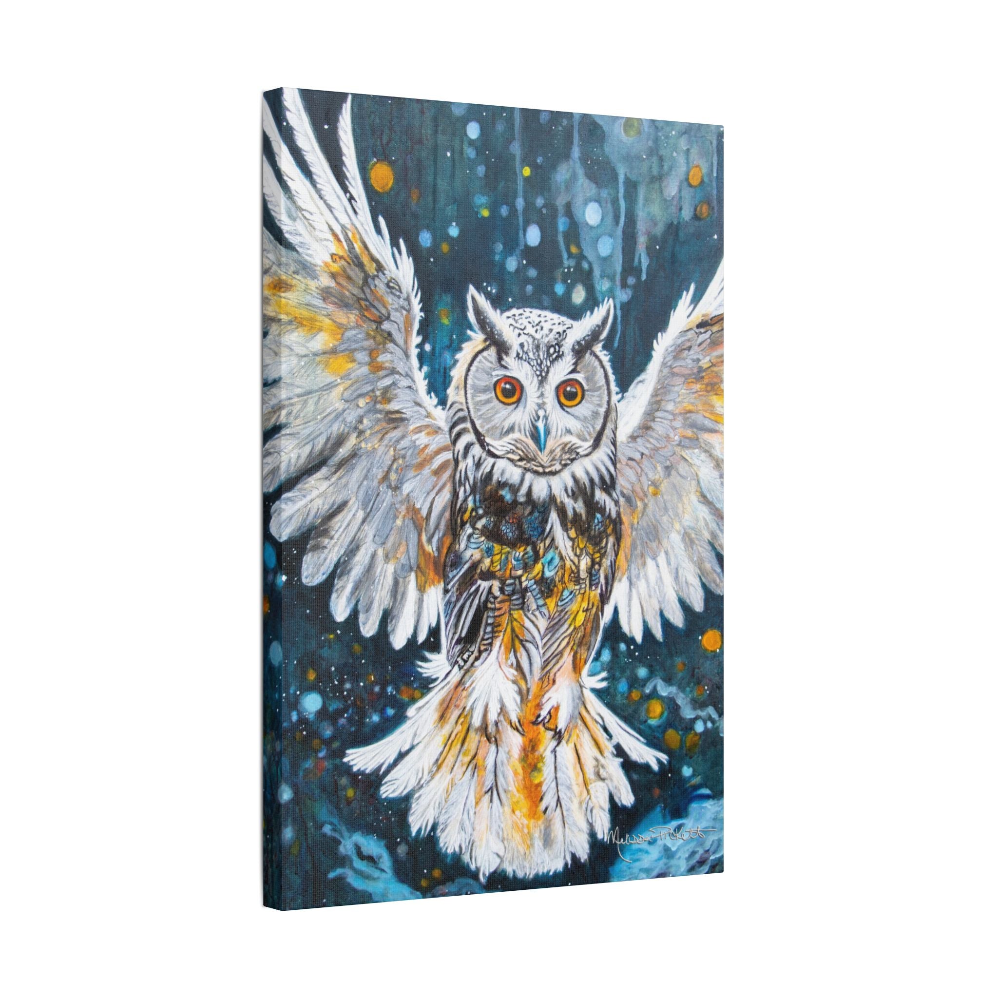 Winston | Satin Canvas, Stretched