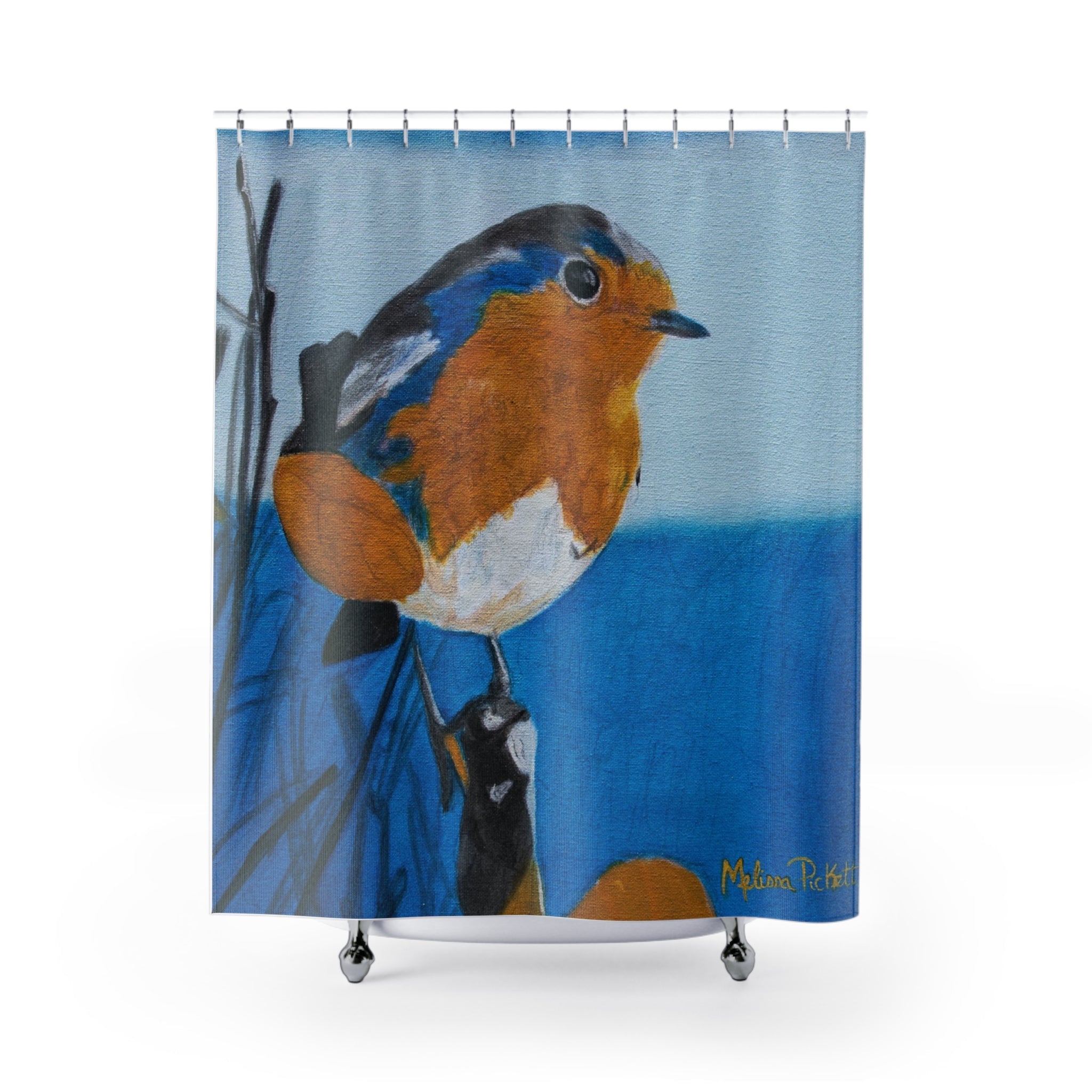 Eastern Bluebird | Shower Curtains