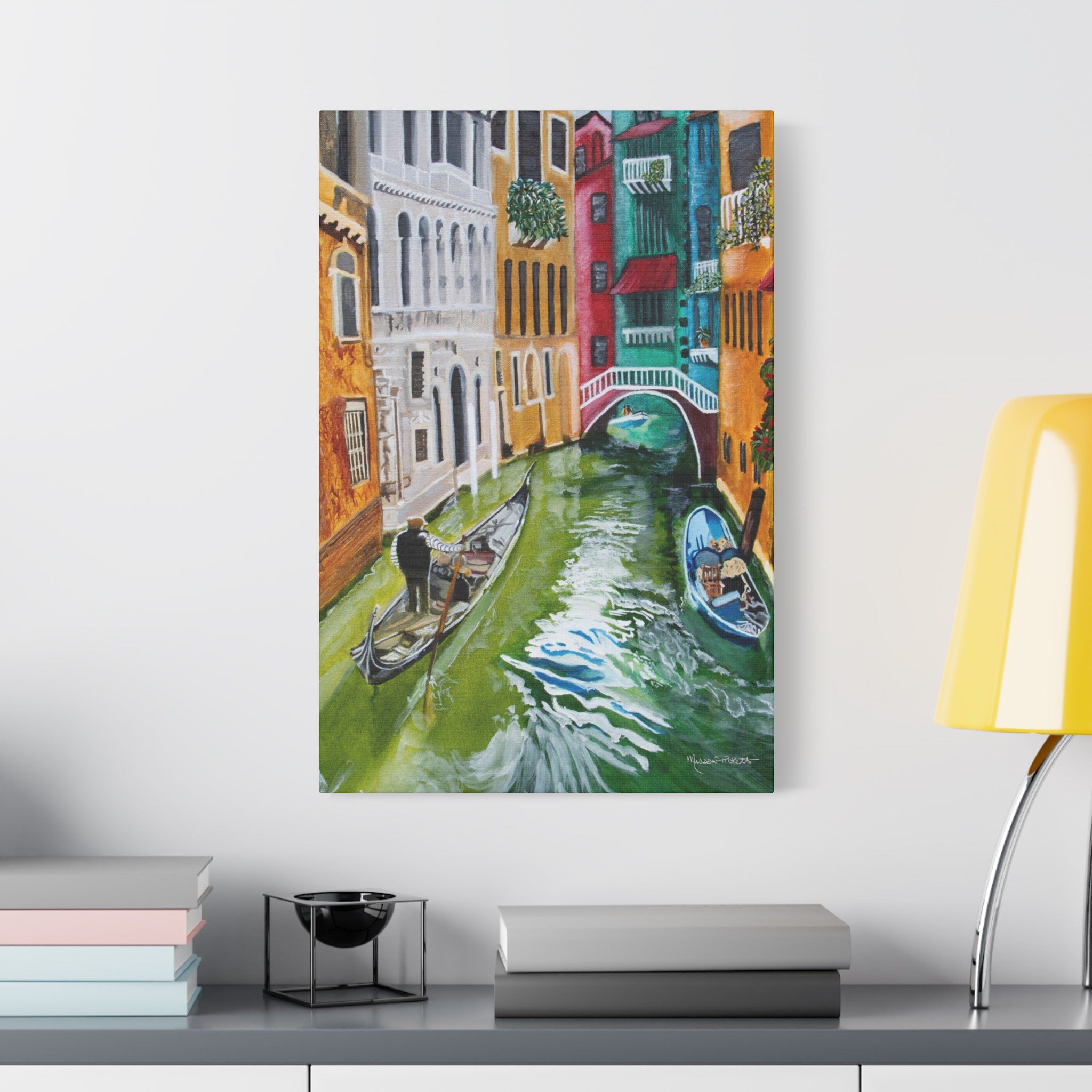 Venice | Satin Canvas, Stretched