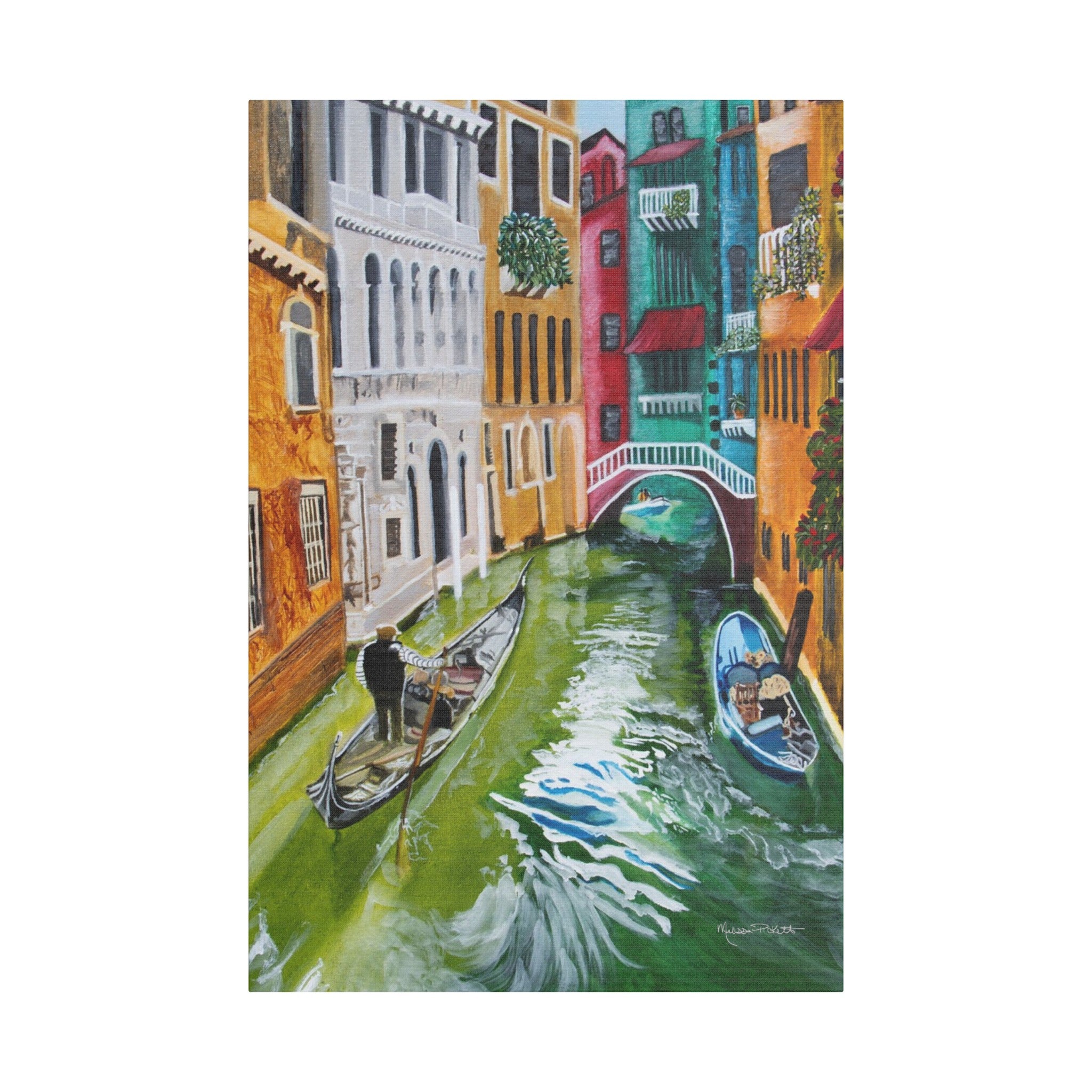 Venice | Satin Canvas, Stretched