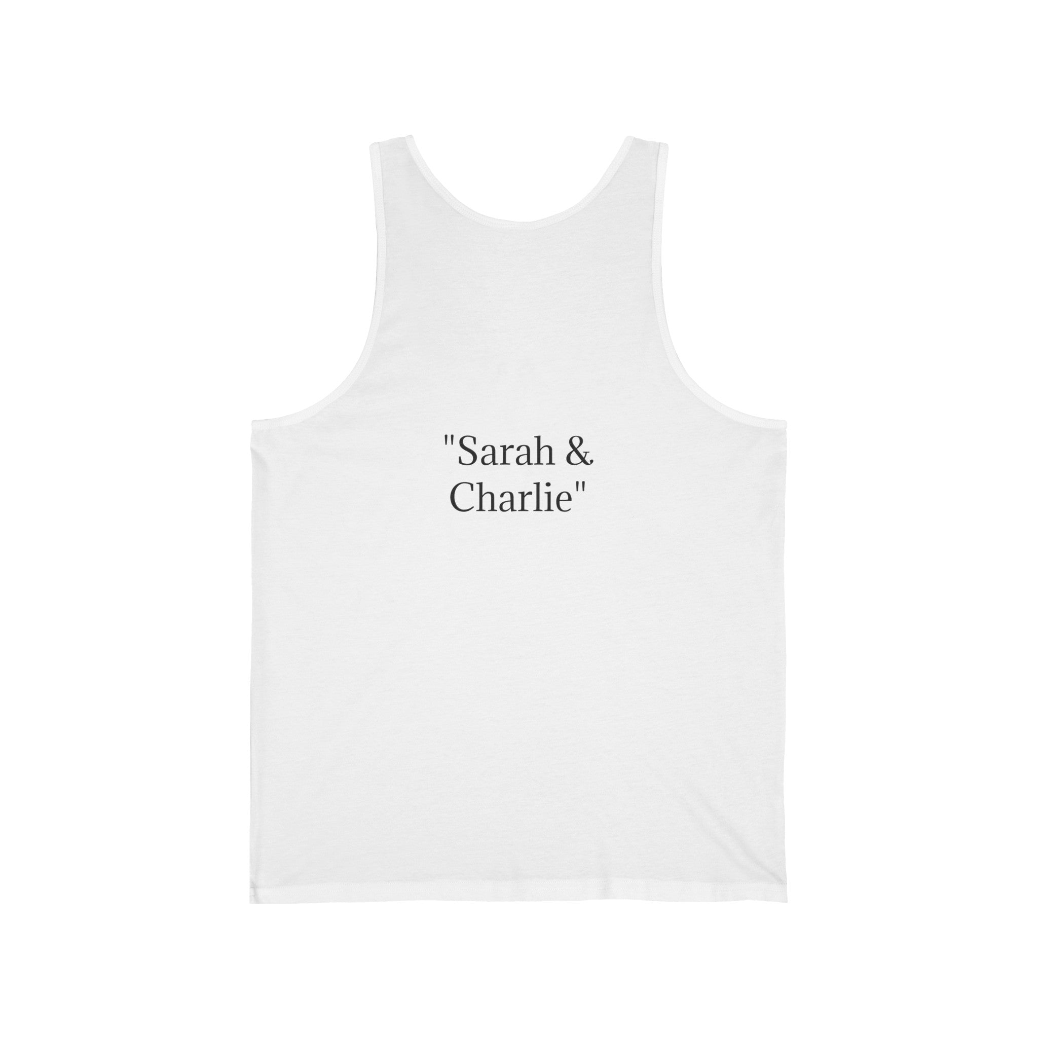 Sarah & Charlie | Unisex Jersey Tank