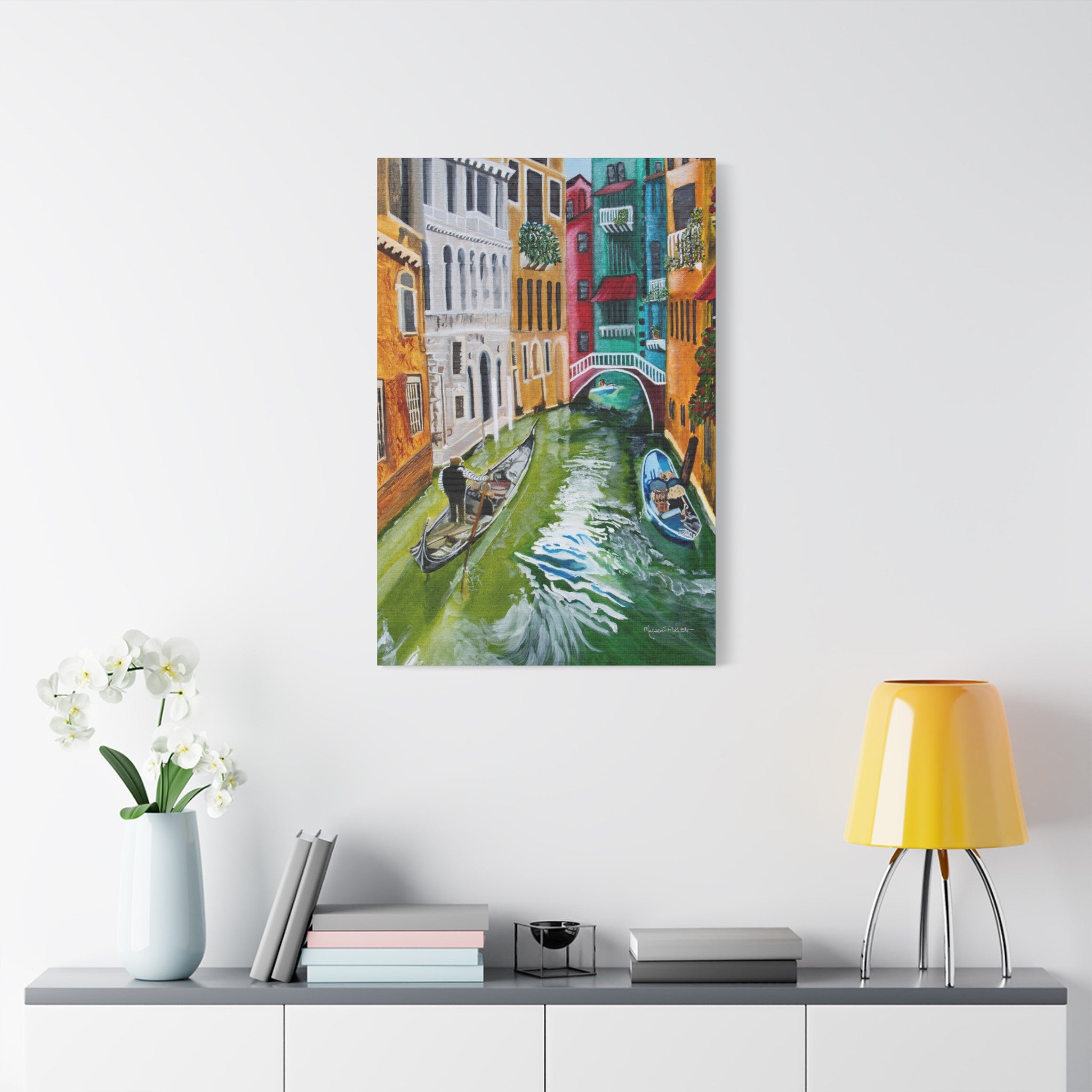 Venice | Satin Canvas, Stretched