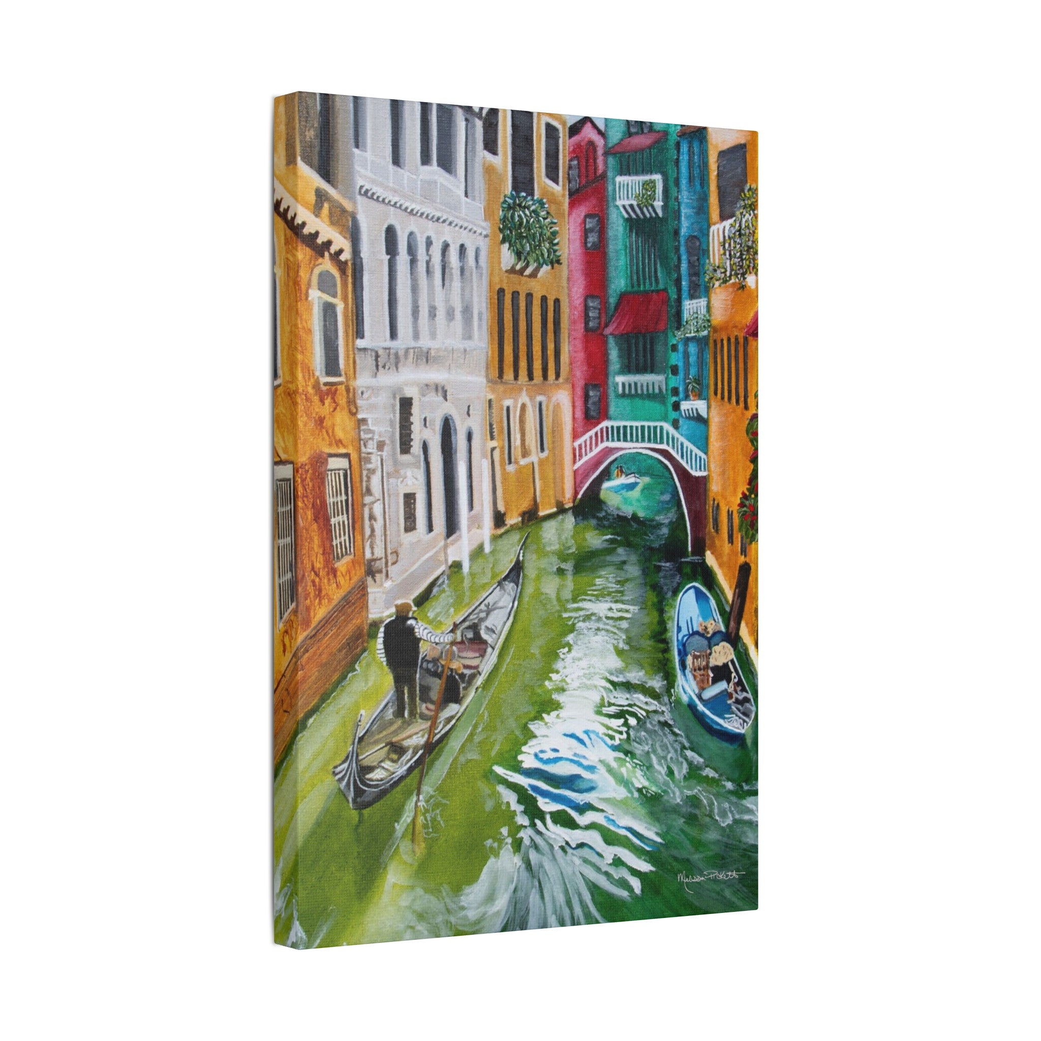 Venice | Satin Canvas, Stretched