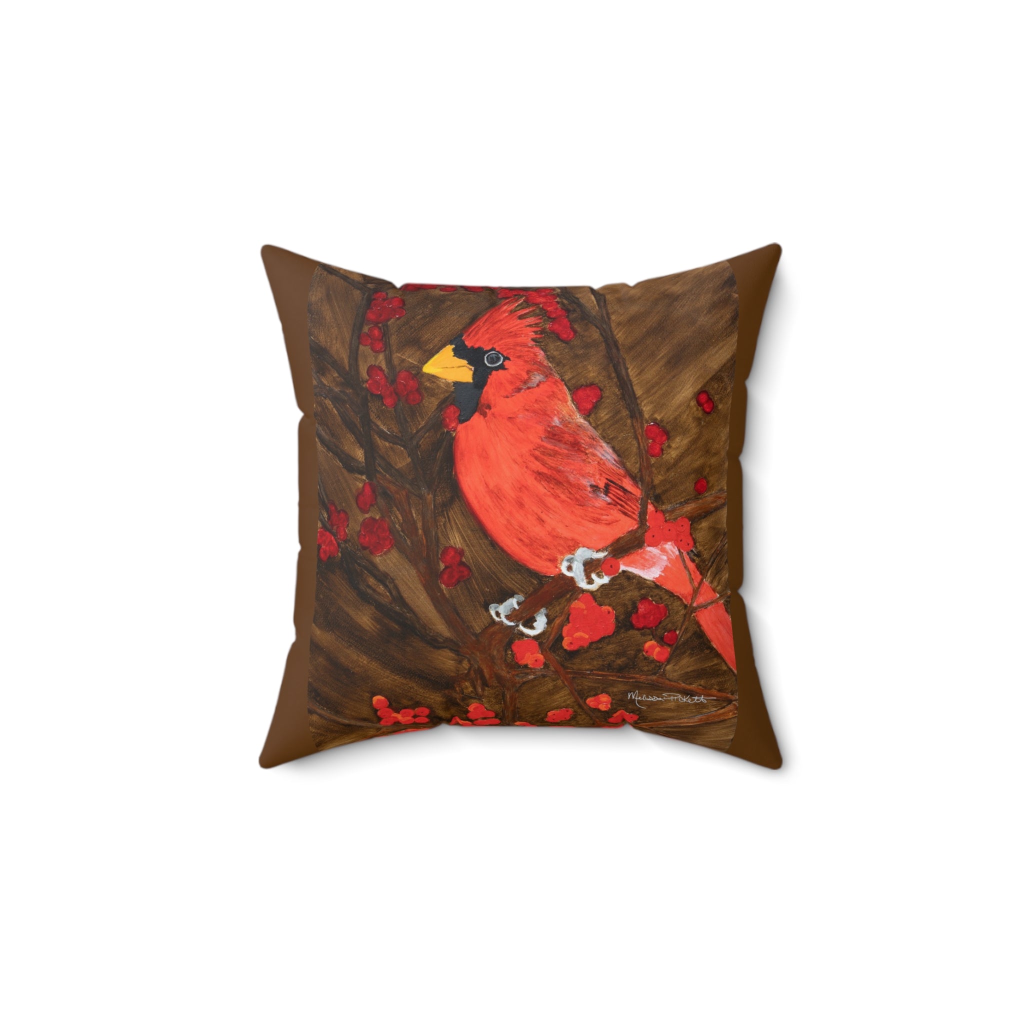 Cardinal | Spun Polyester Square Pillow