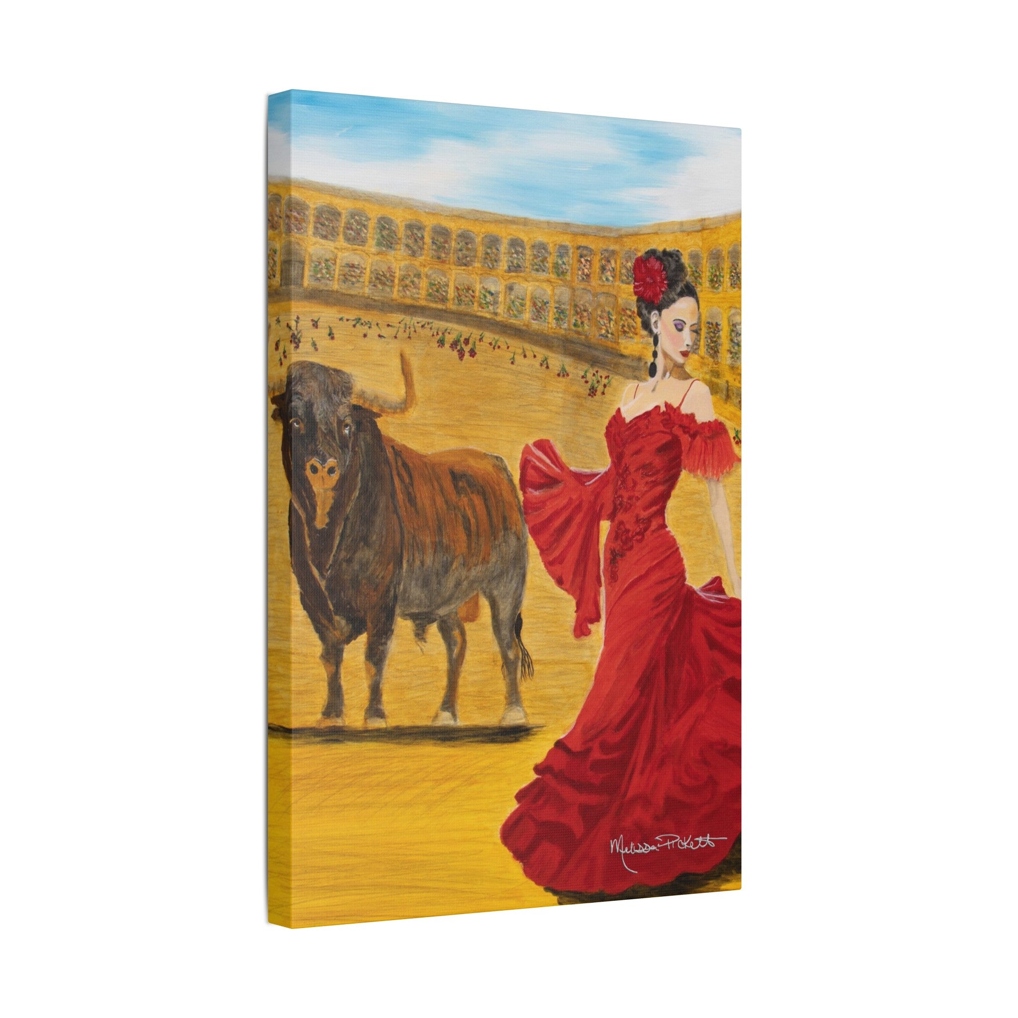 Olé Dance | Satin Canvas, Stretched