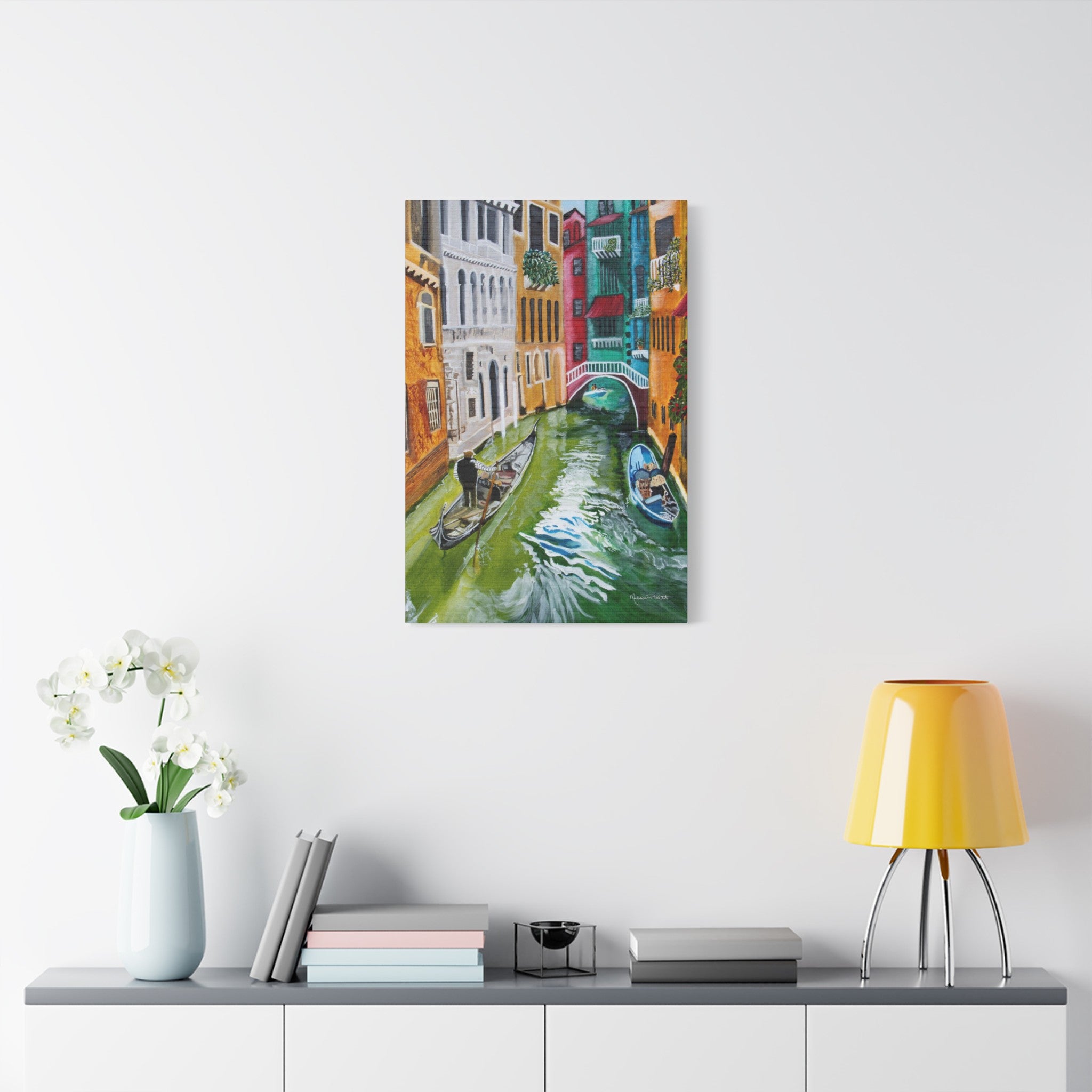 Venice | Satin Canvas, Stretched