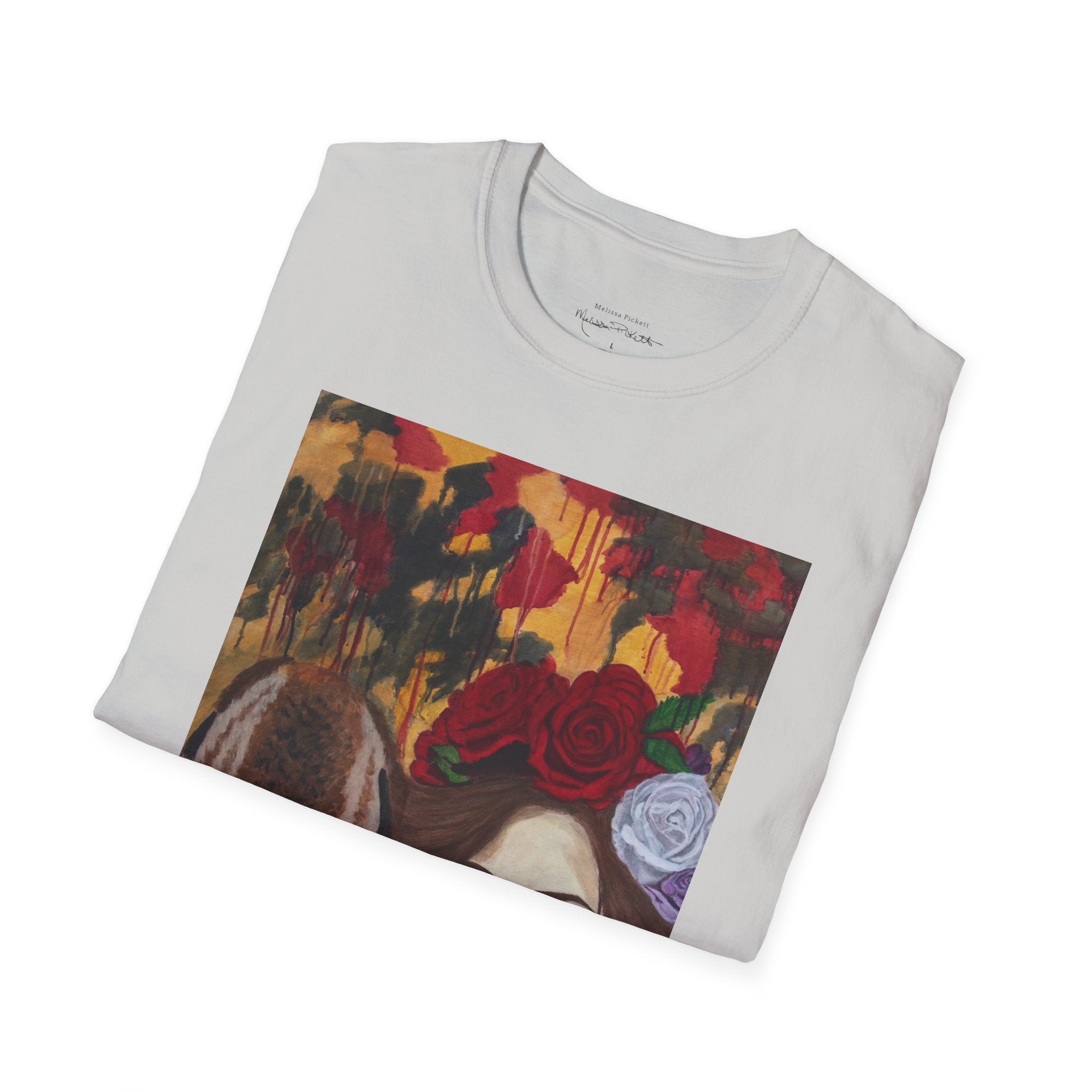 Woman & Bison | Unisex Softstyle T-Shirt