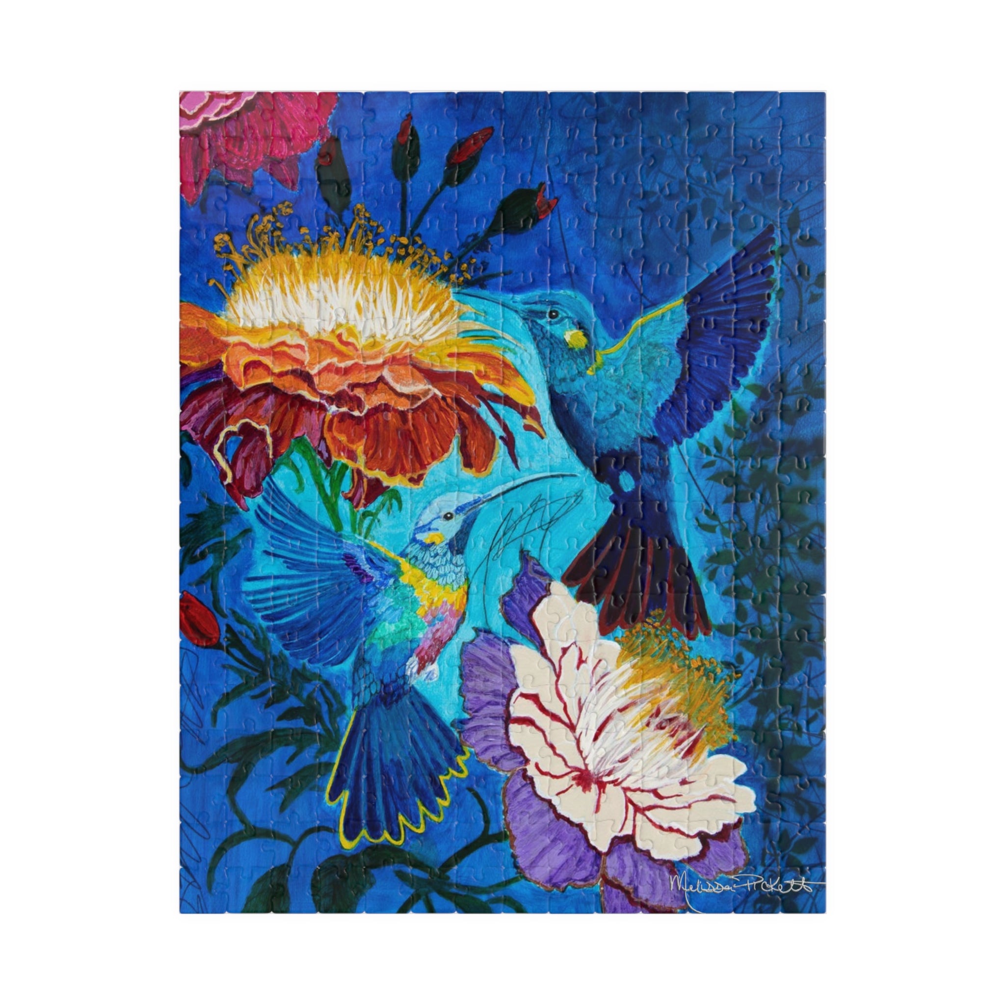 Pair of Hummingbirds | Puzzle (110, 252, 520, 1014-piece)