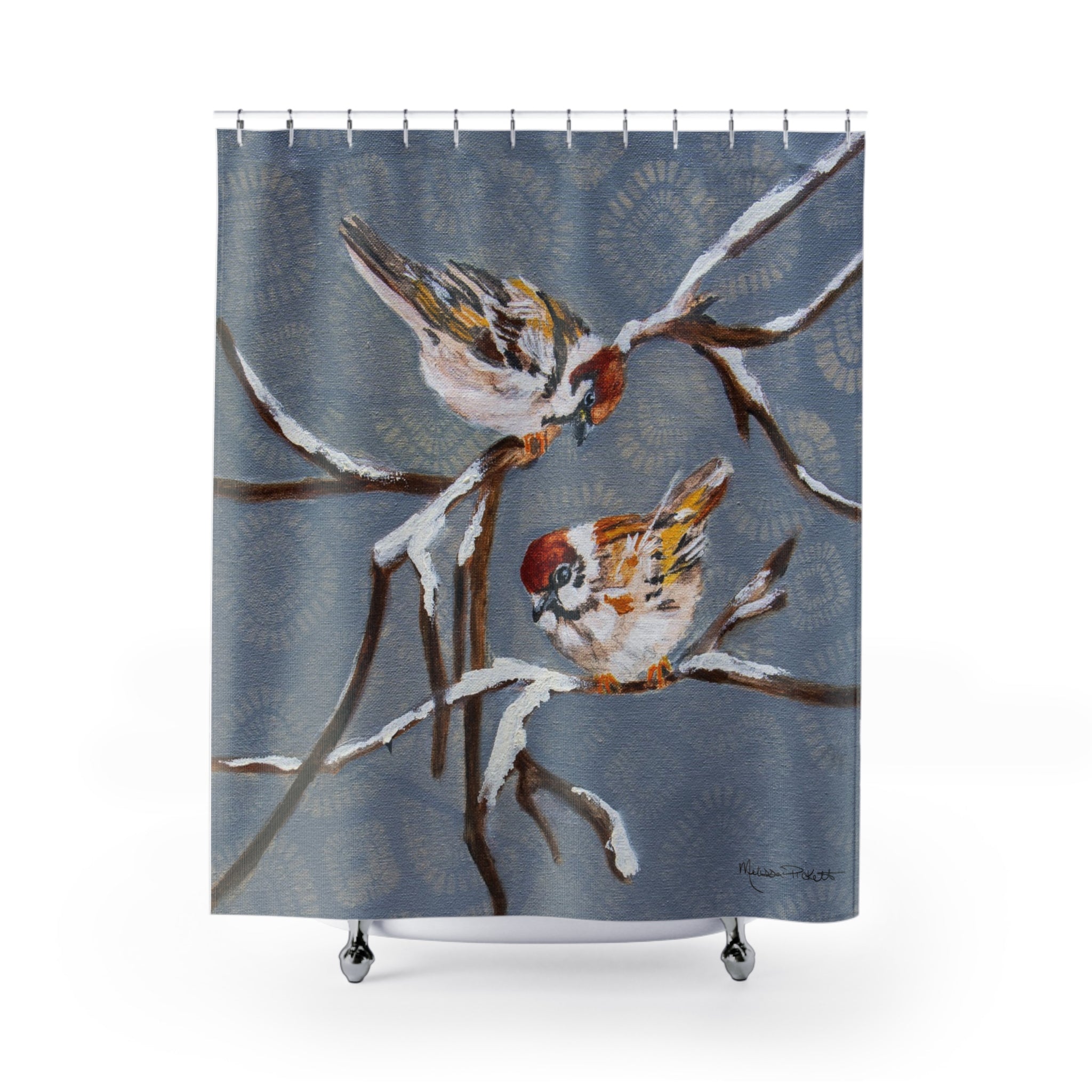 Two Birds | Shower Curtains