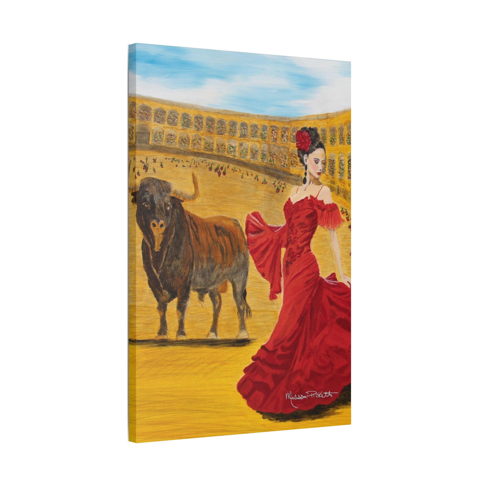 Olé Dance | Satin Canvas, Stretched