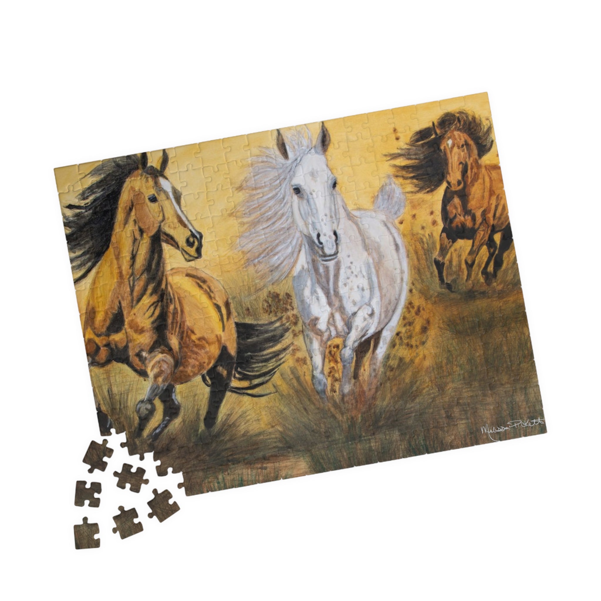 Wild Horses | Puzzle (110, 252, 520, 1014-piece)