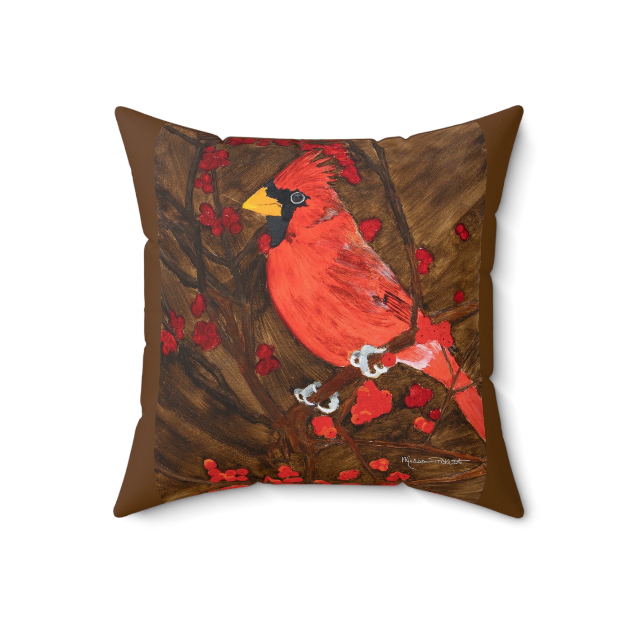 Cardinal | Spun Polyester Square Pillow