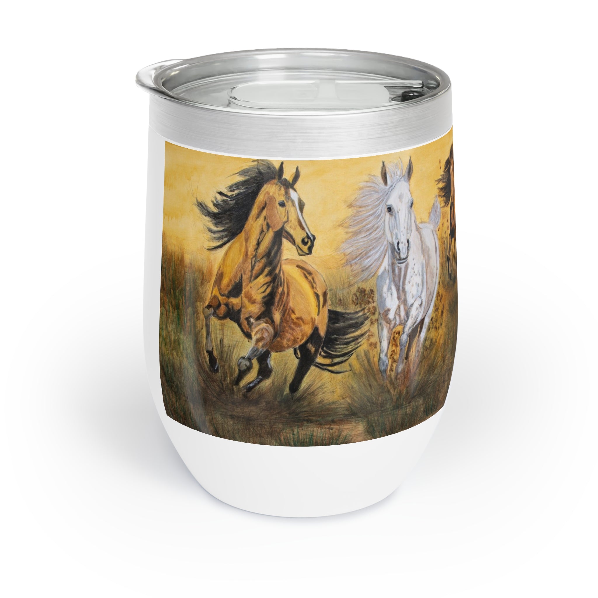 Wild Horses | Chill Wine Tumbler