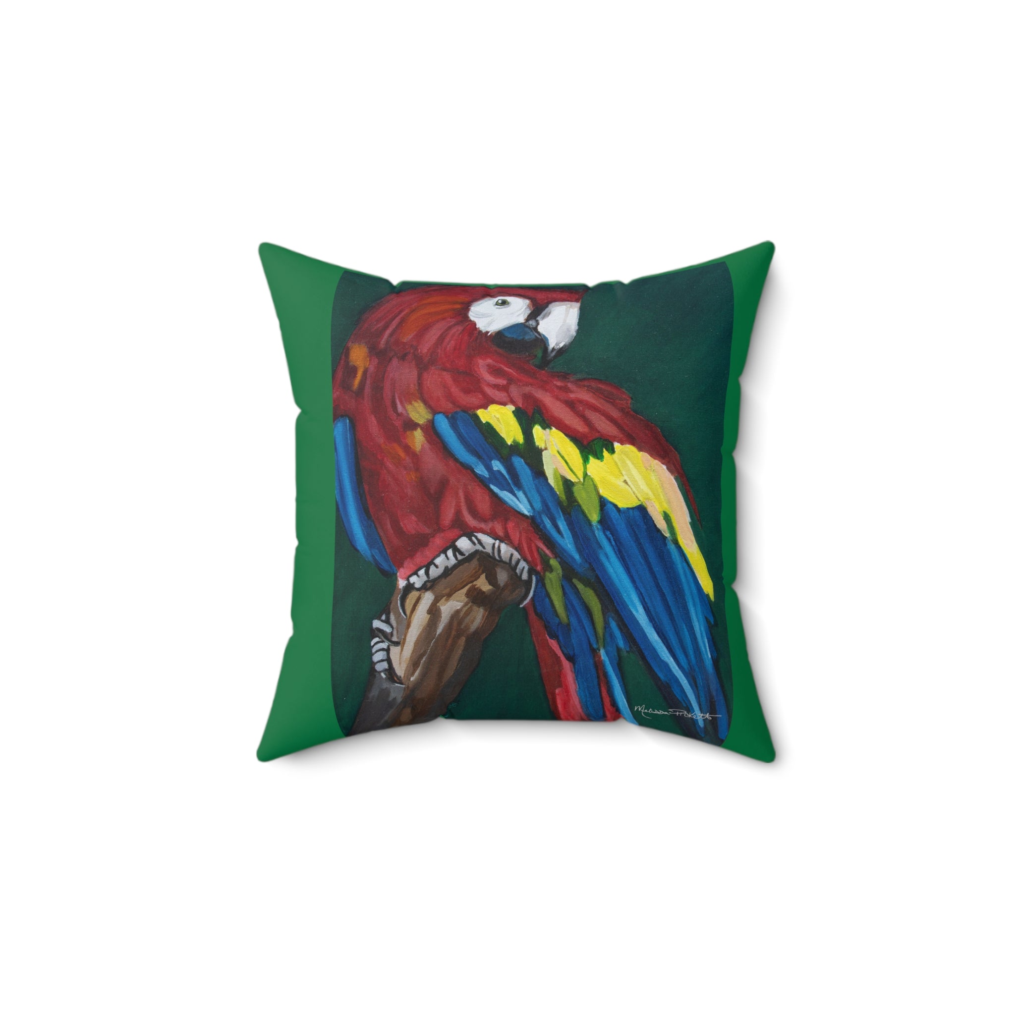 Scarlet | Spun Polyester Square Pillow