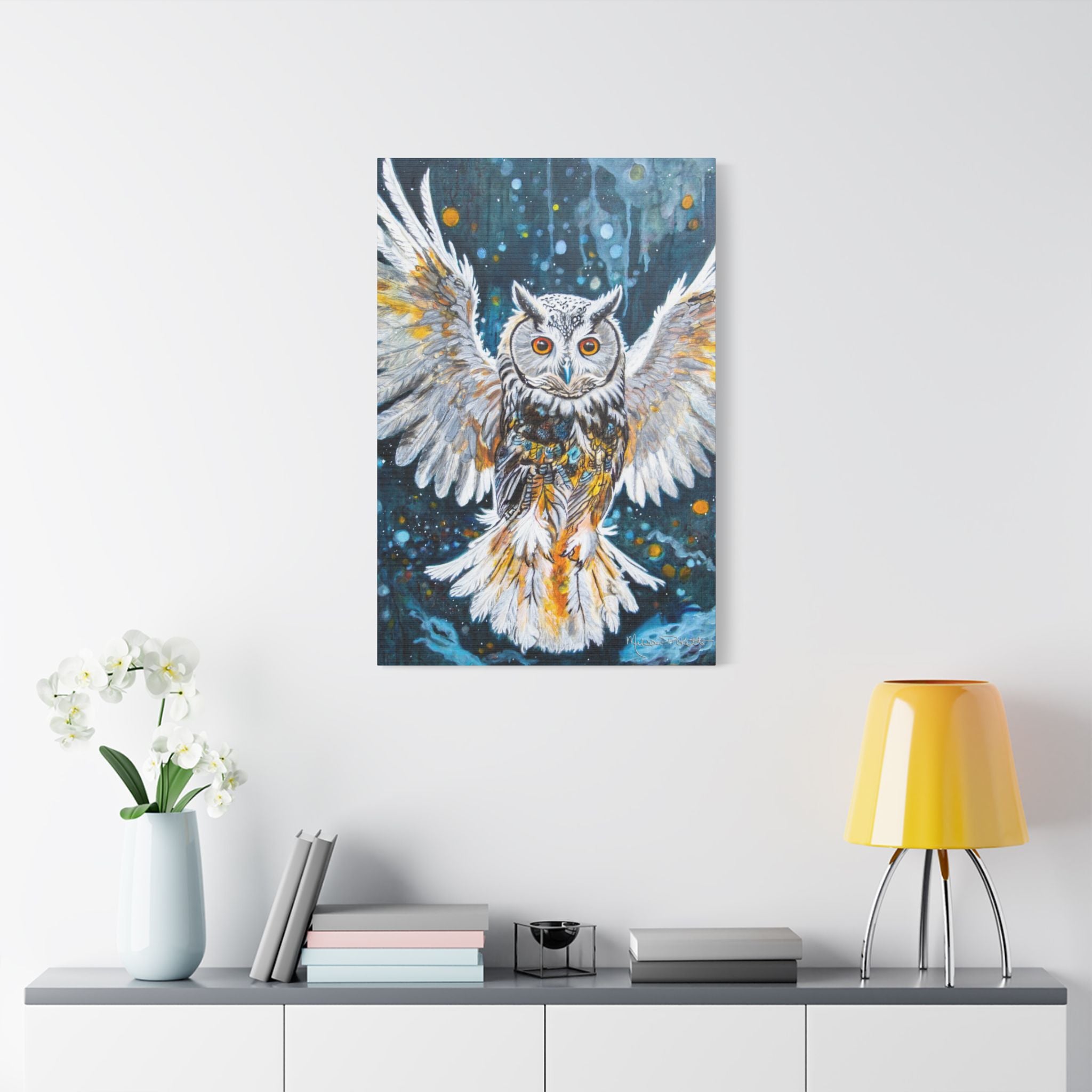Winston | Satin Canvas, Stretched