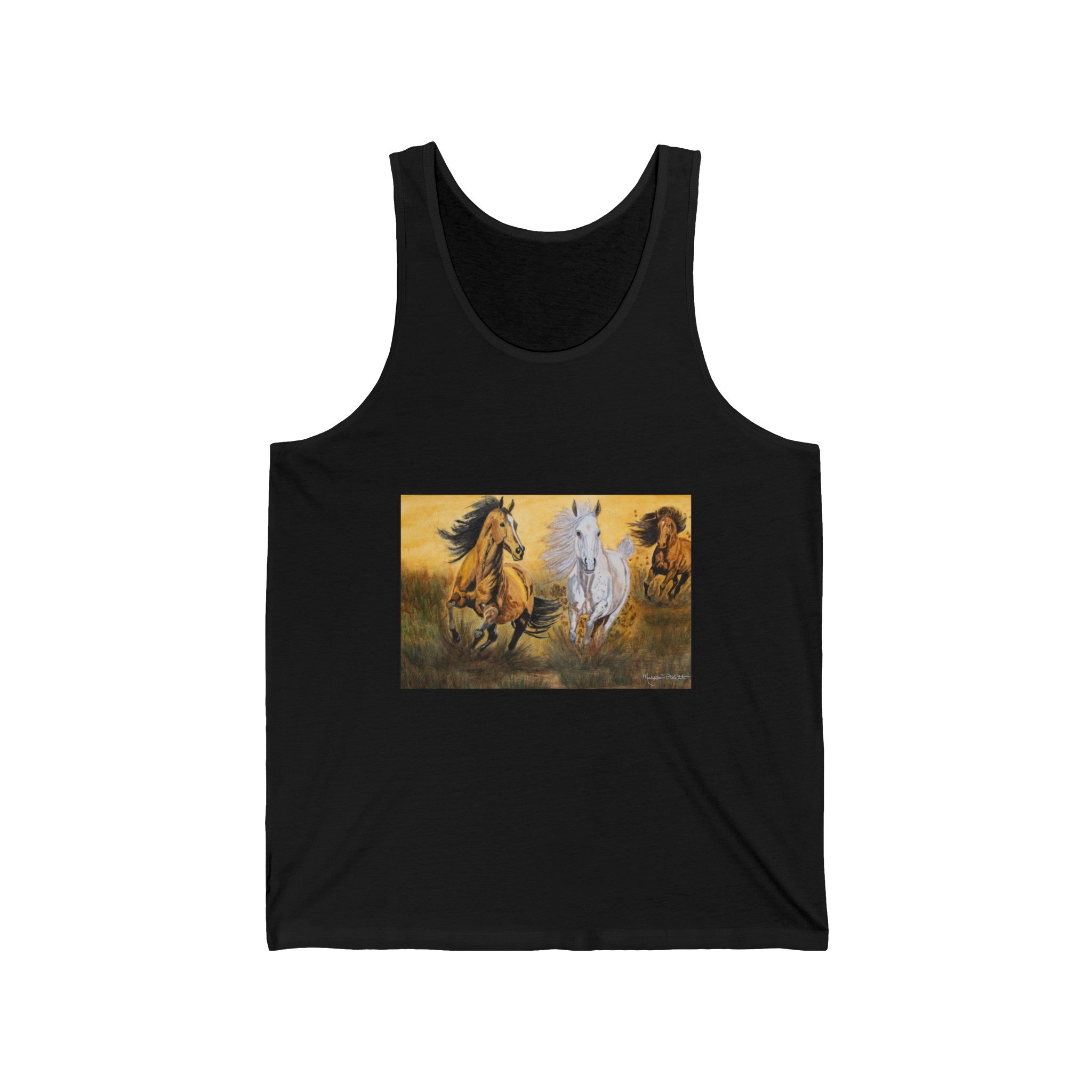 Wild Horses | Unisex Jersey Tank