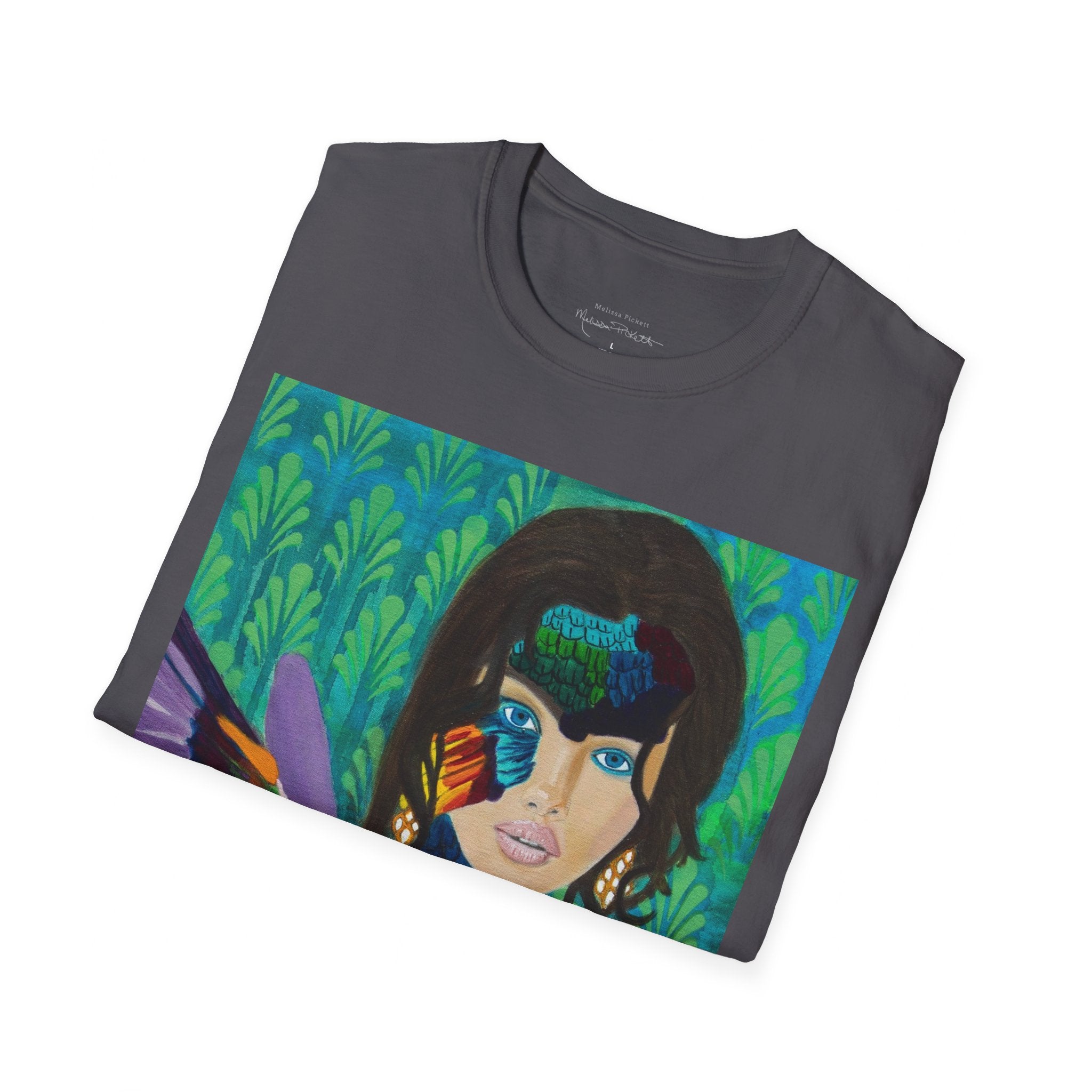 Hummingbird Lady | Unisex Softstyle T-Shirt