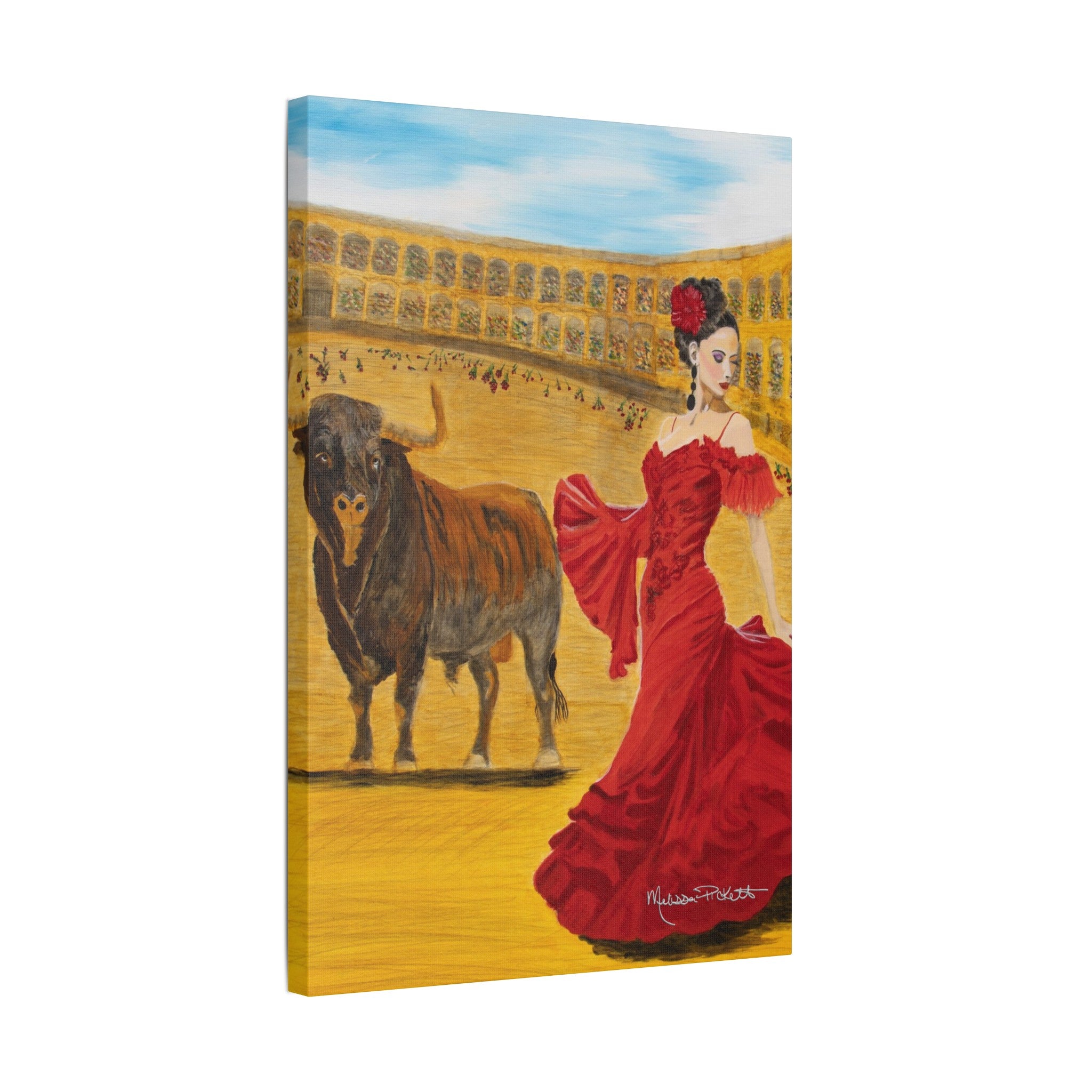 Olé Dance | Satin Canvas, Stretched