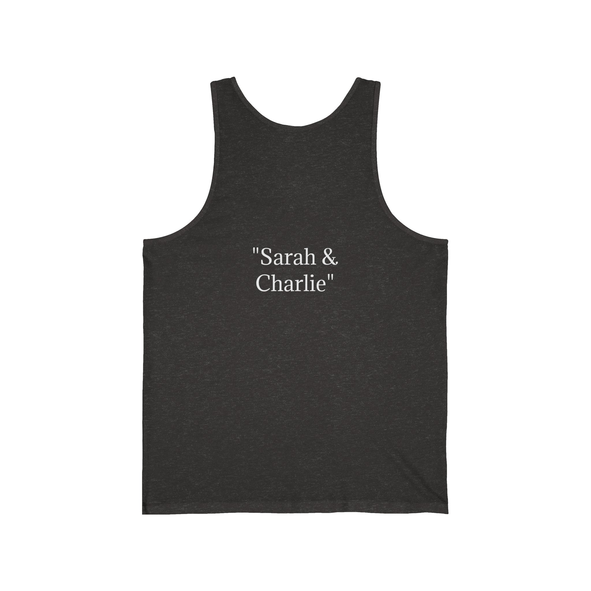 Sarah & Charlie | Unisex Jersey Tank