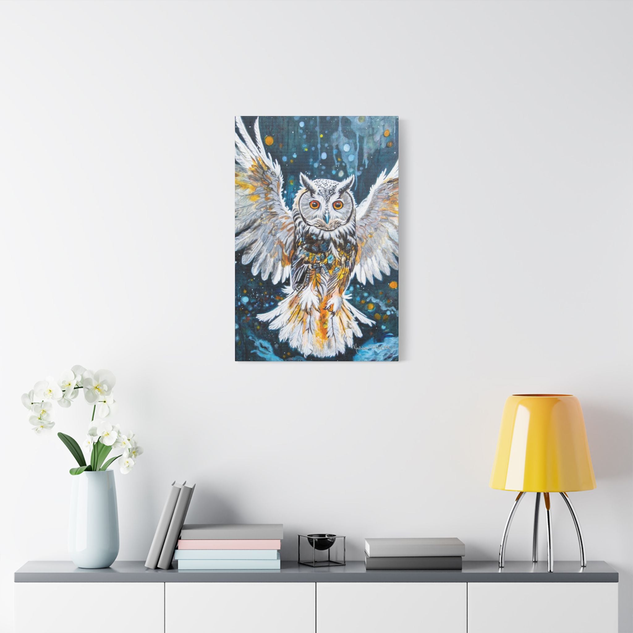 Winston | Satin Canvas, Stretched