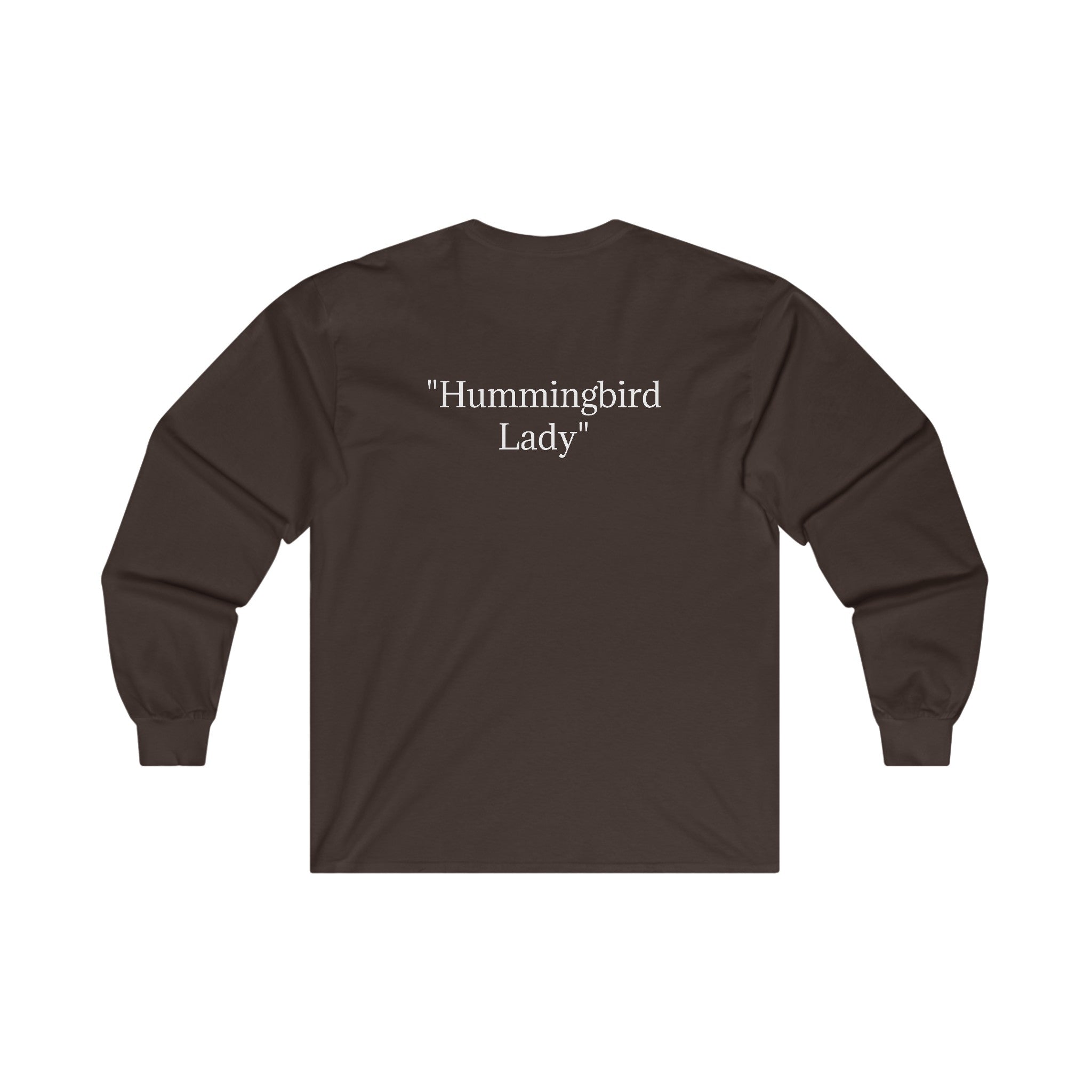 Hummingbird Lady | Unisex Ultra Cotton Long Sleeve Tee