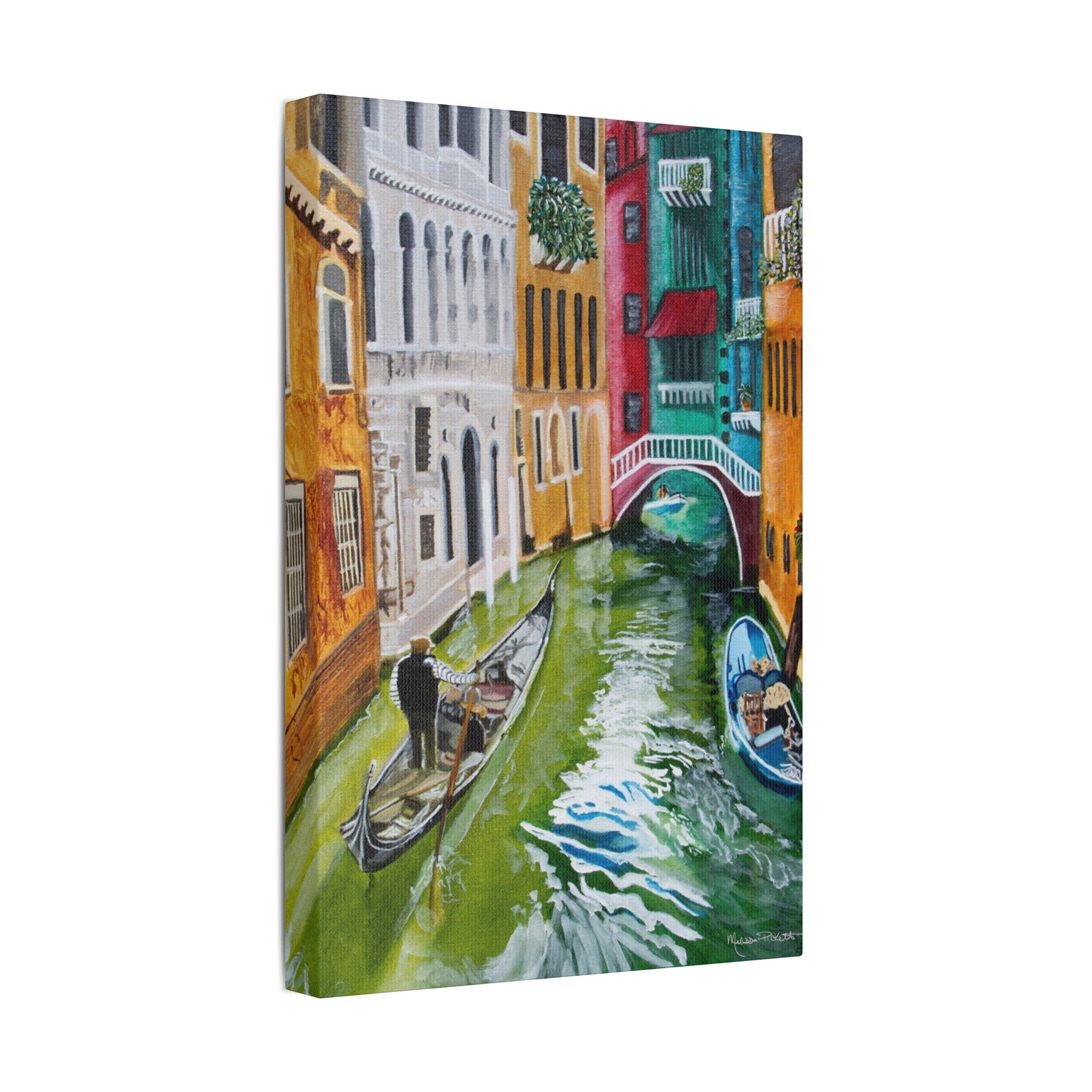 Venice | Satin Canvas, Stretched