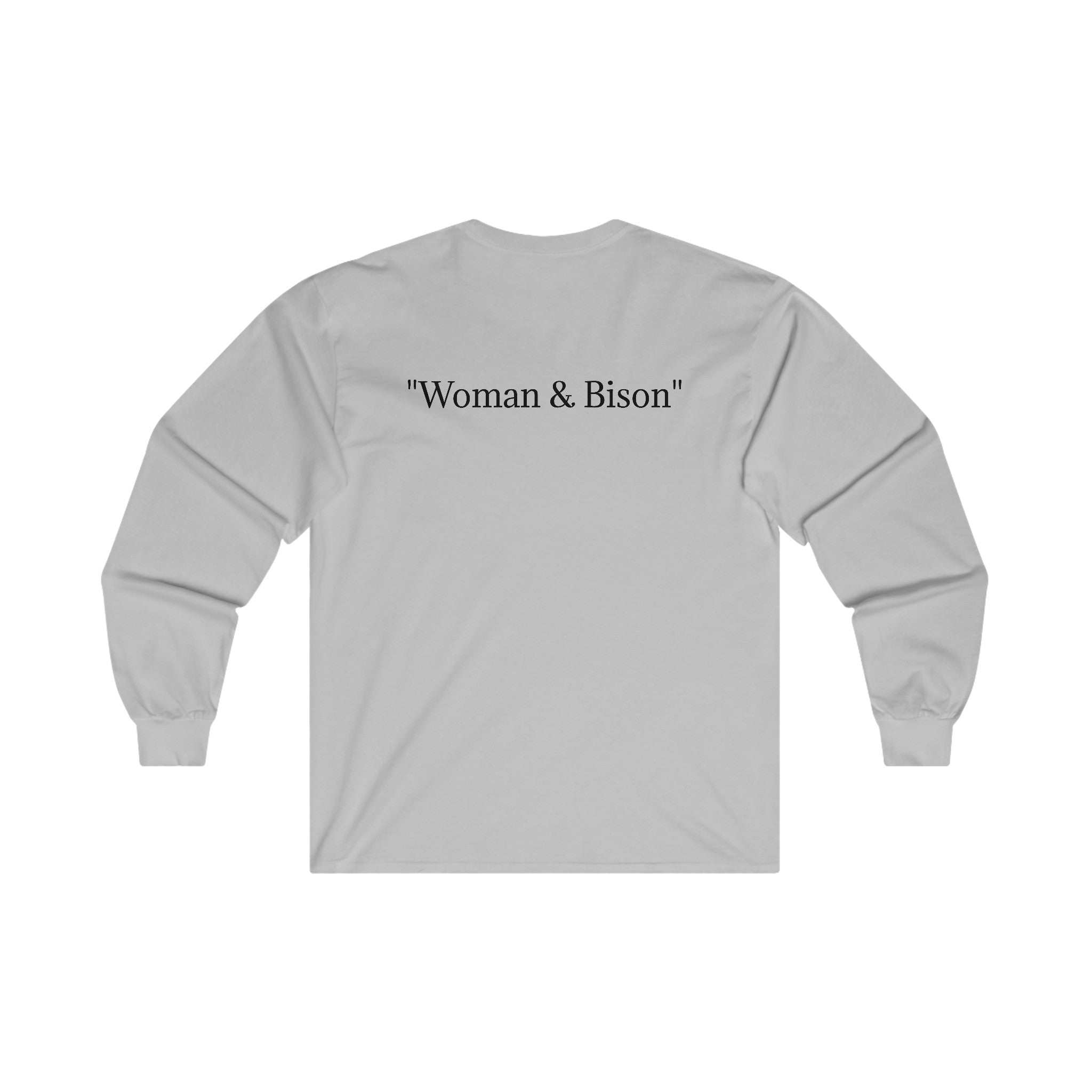 Woman & Bison | Unisex Ultra Cotton Long Sleeve Tee