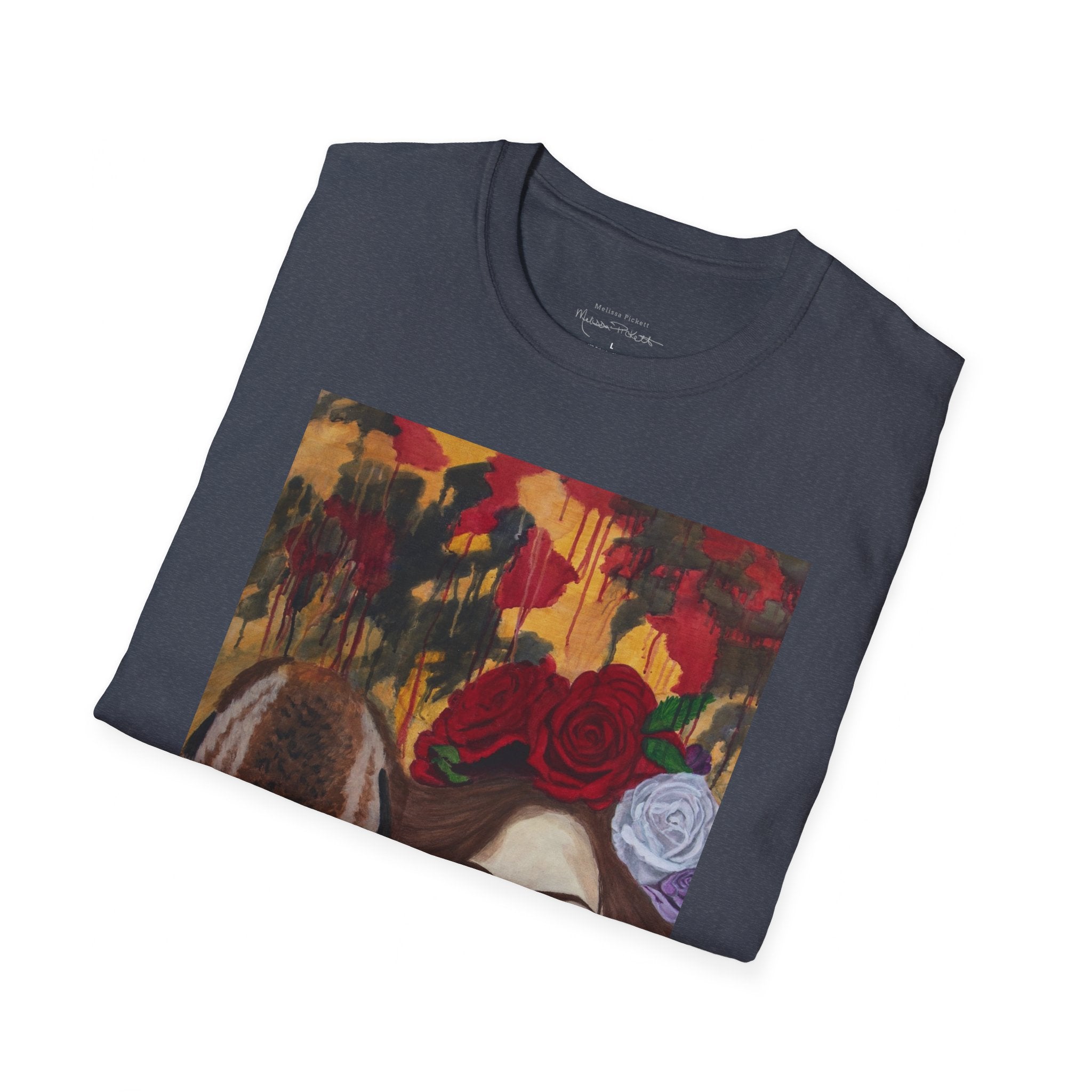 Woman & Bison | Unisex Softstyle T-Shirt