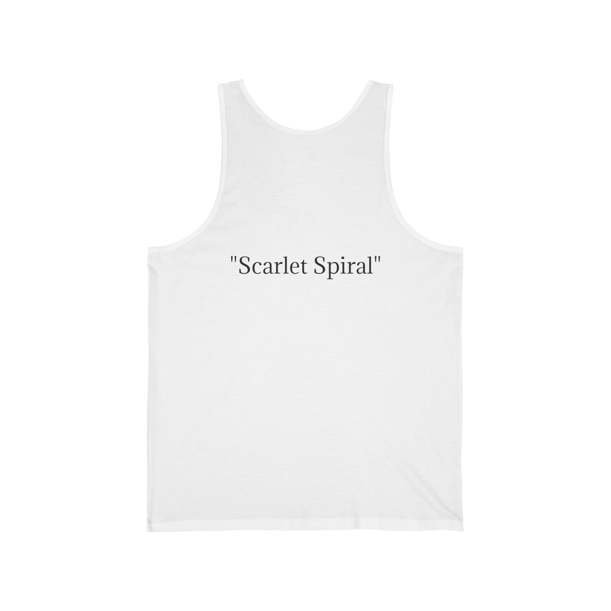 Scarlet Spiral | Unisex Jersey Tank