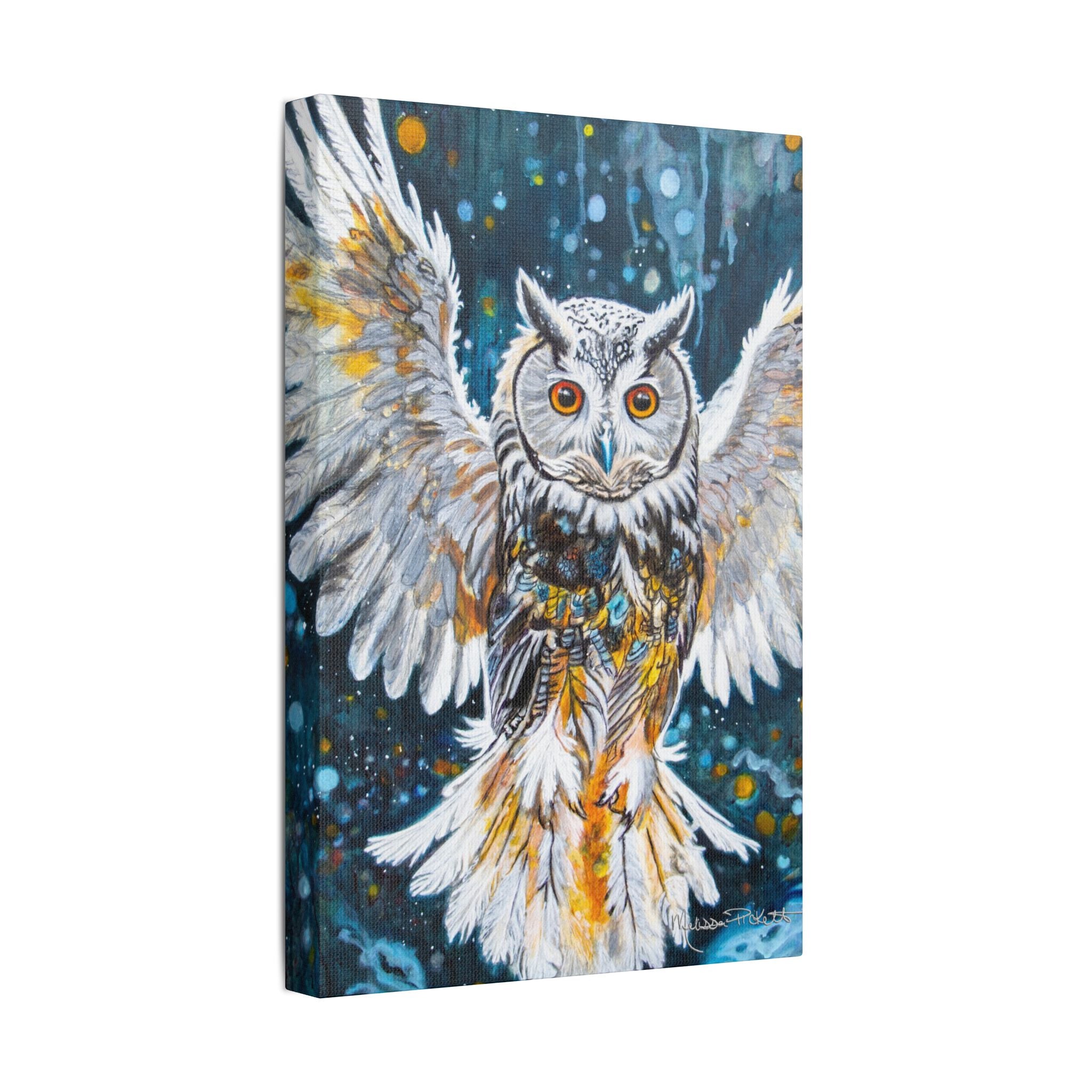 Winston | Satin Canvas, Stretched