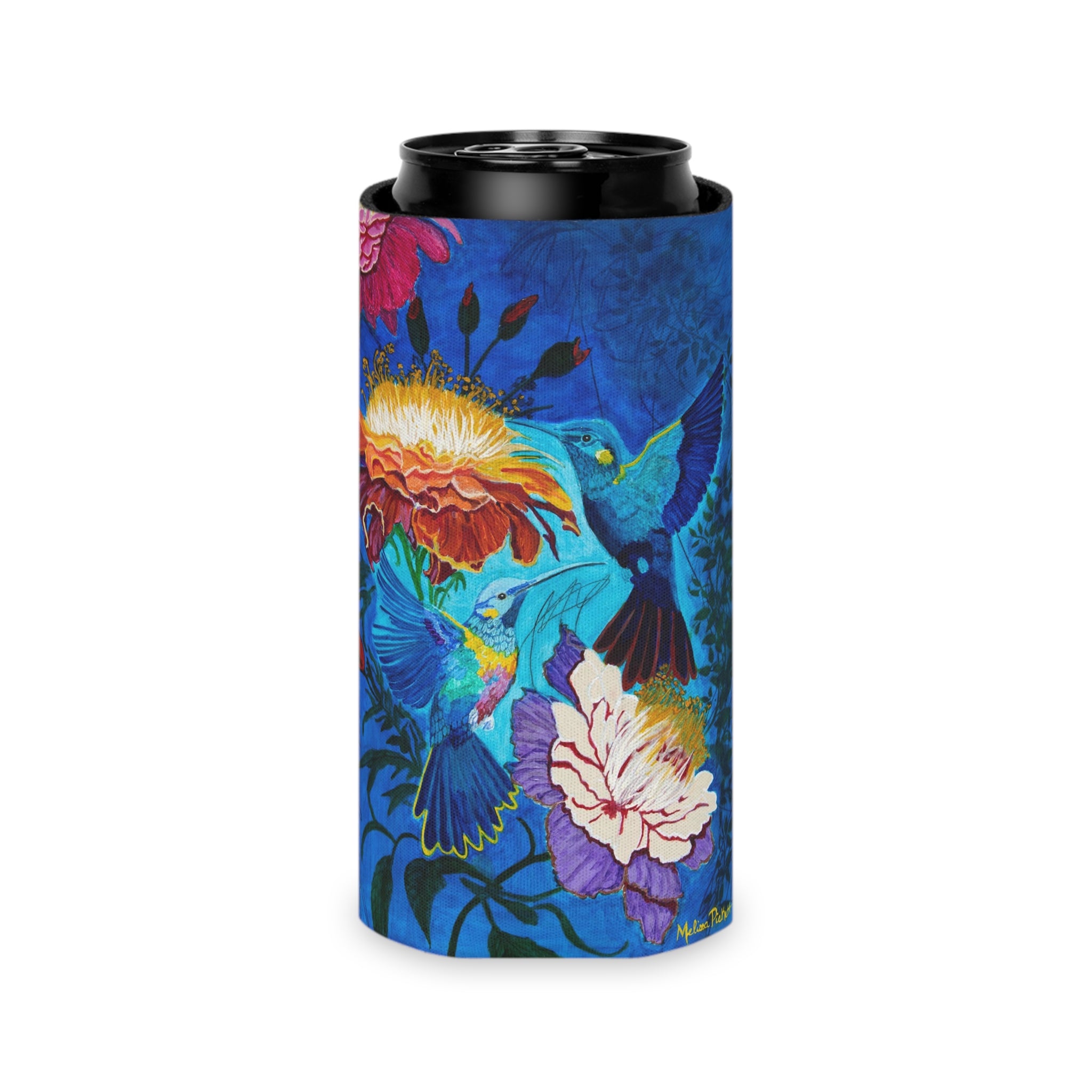 Pair of Hummingbirds | Can Cooler