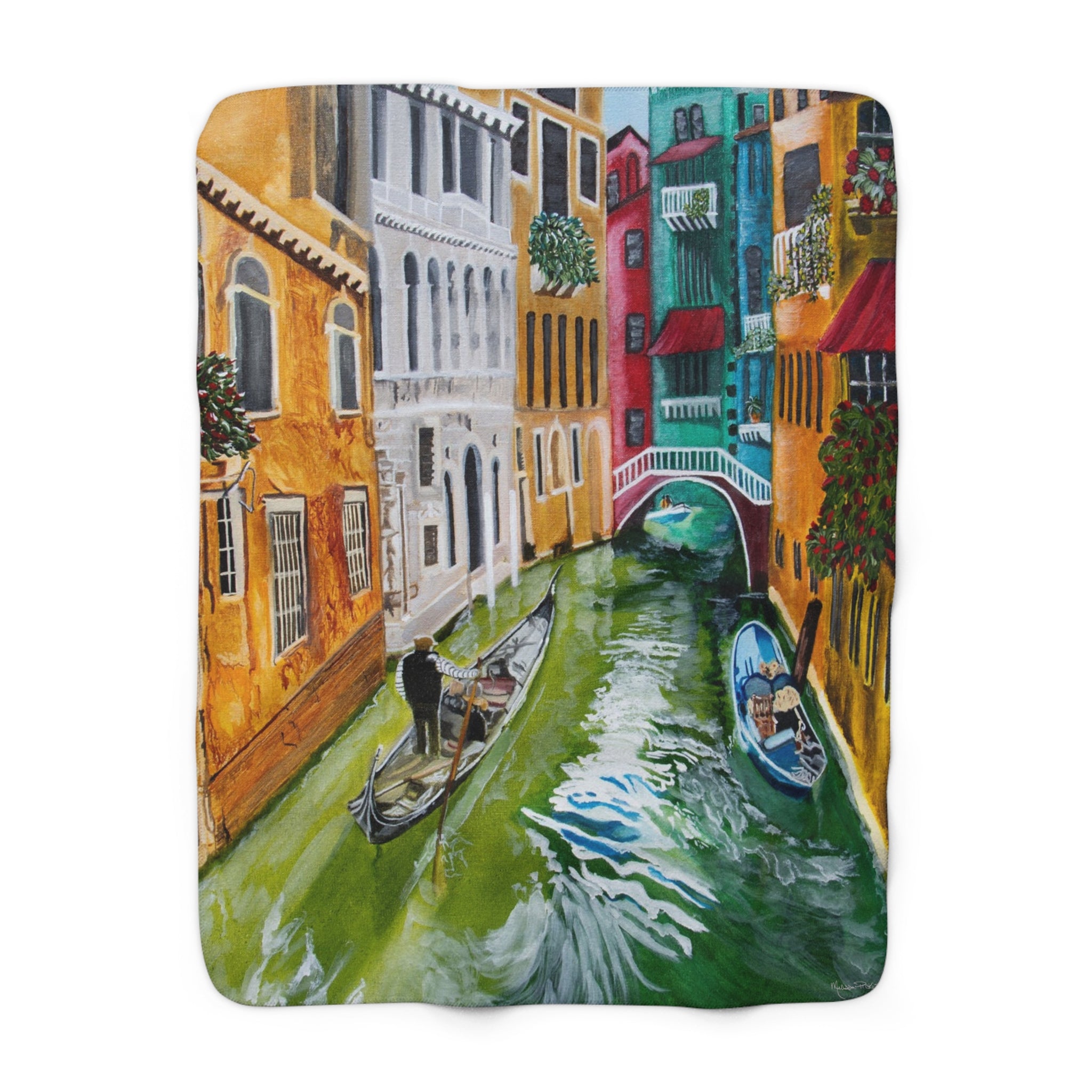 Venice | Sherpa Fleece Blanket