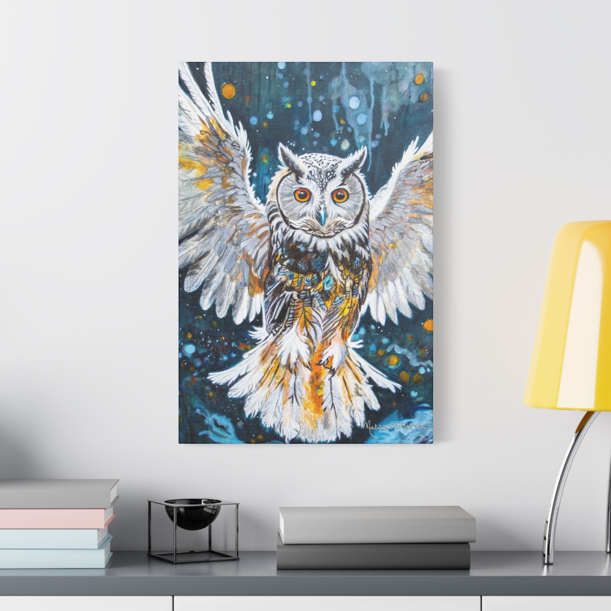 Winston | Satin Canvas, Stretched