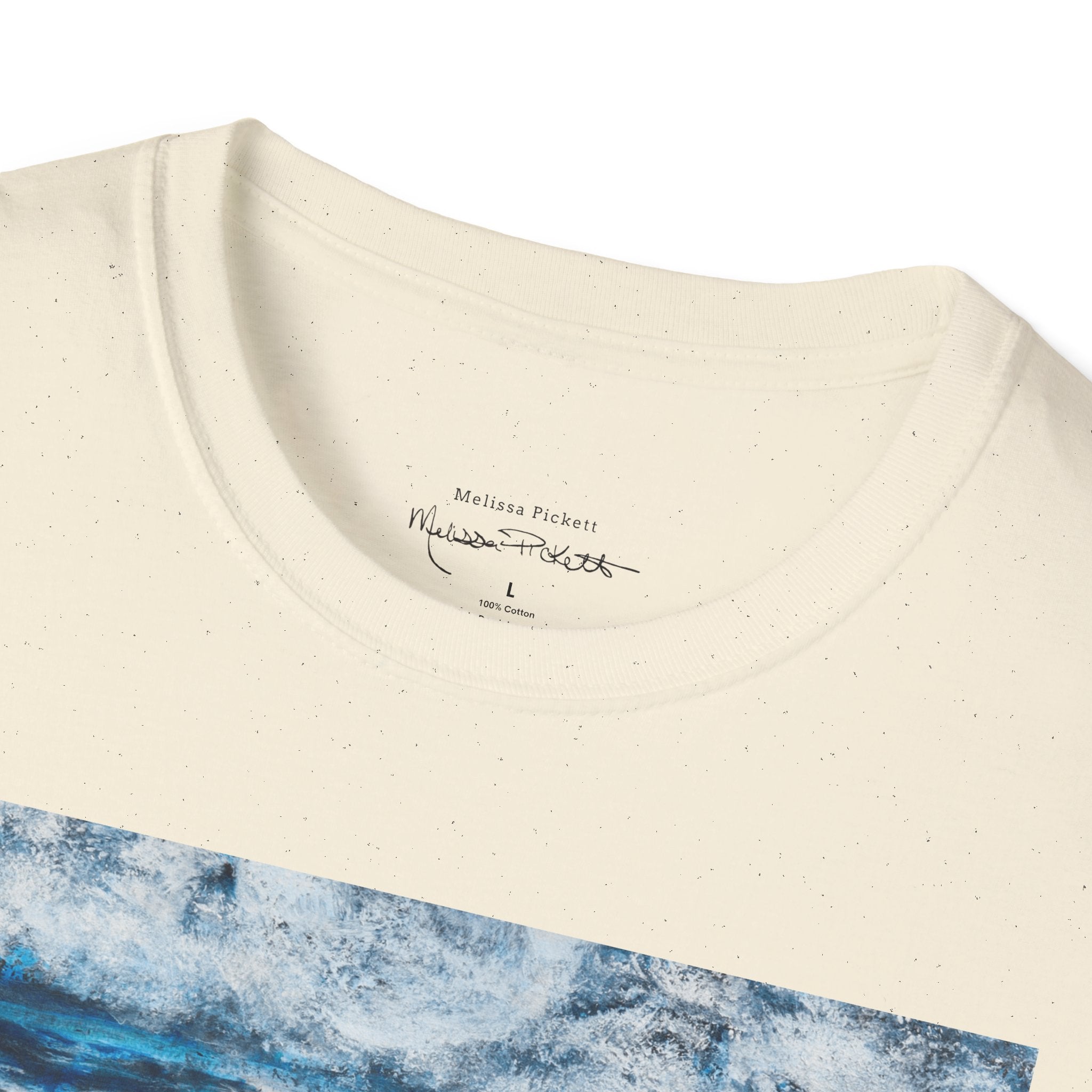 Moonlit Woman & Wolf | Unisex Softstyle T-Shirt