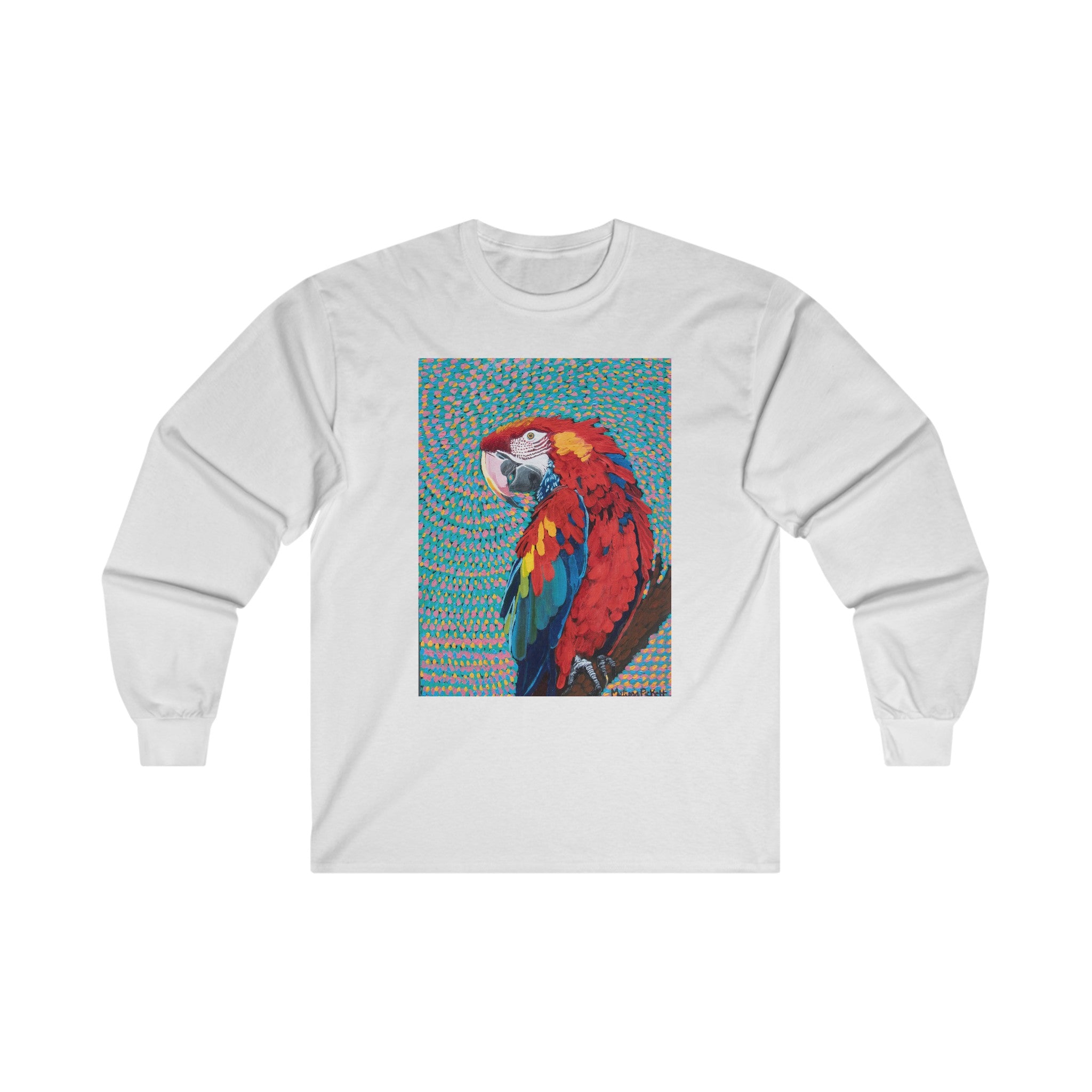 Scarlet Spiral | Unisex Ultra Cotton Long Sleeve Tee