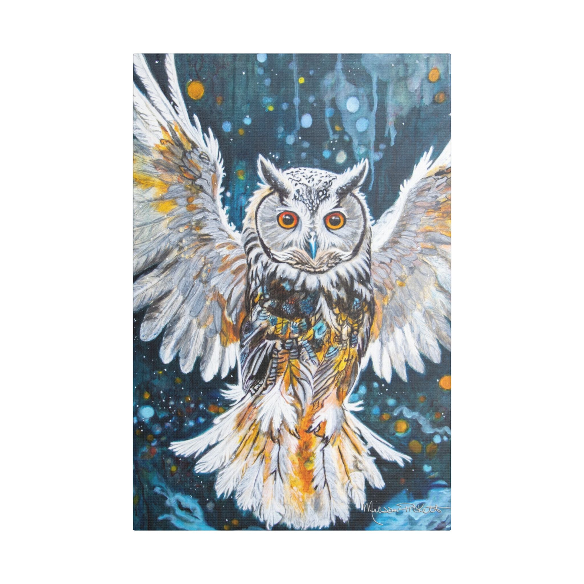 Winston | Satin Canvas, Stretched
