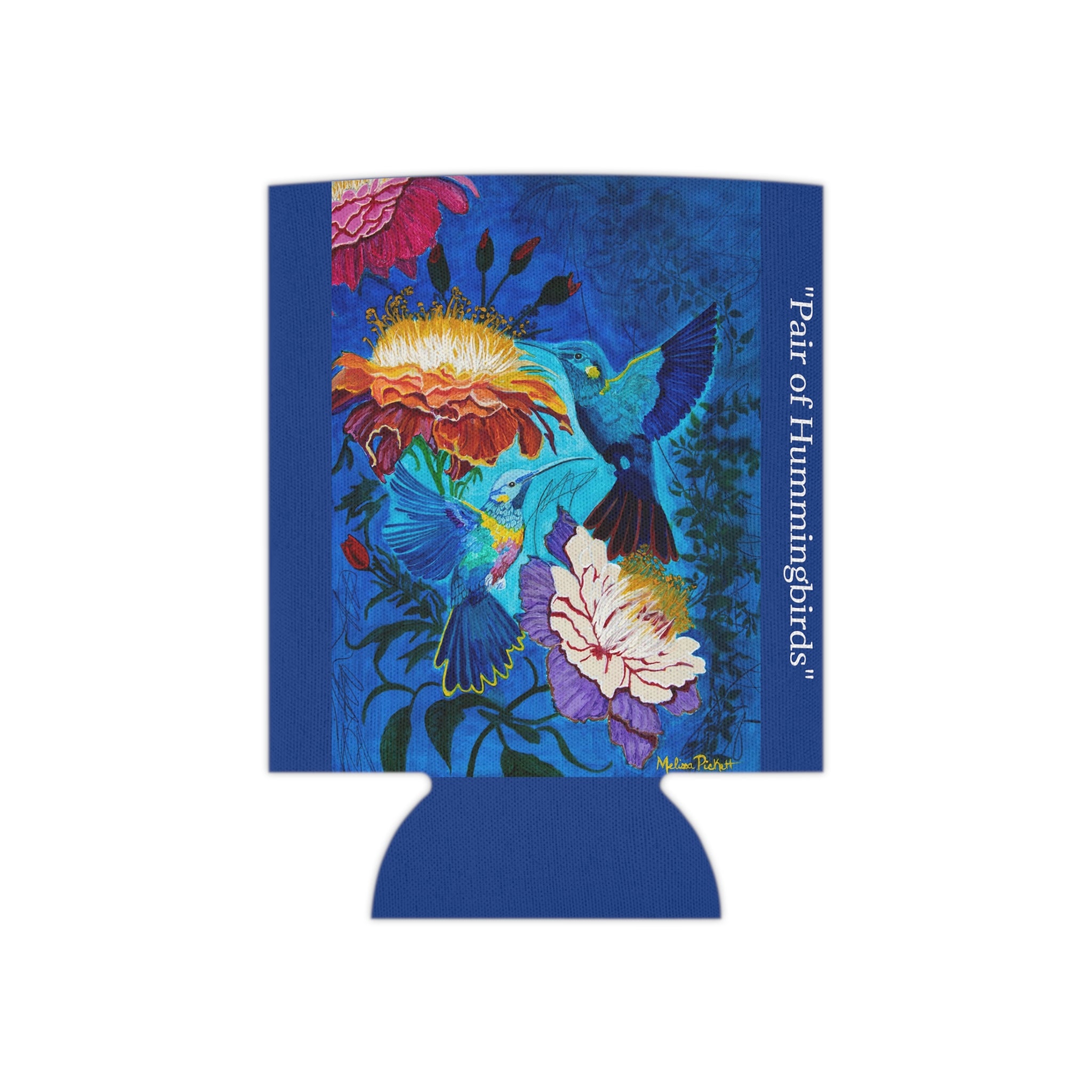 Pair of Hummingbirds | Can Cooler