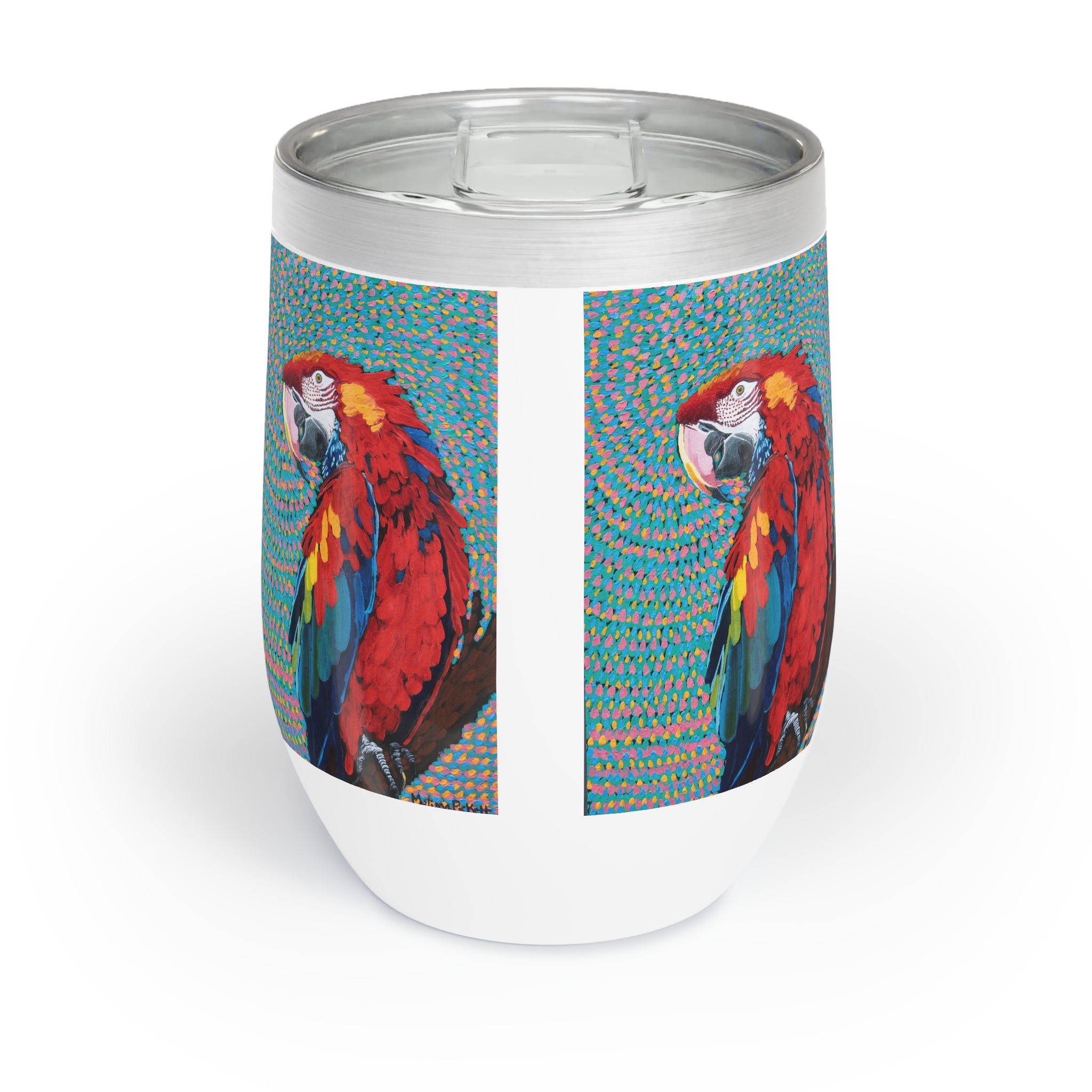 Scarlet Spiral | Chill Wine Tumbler