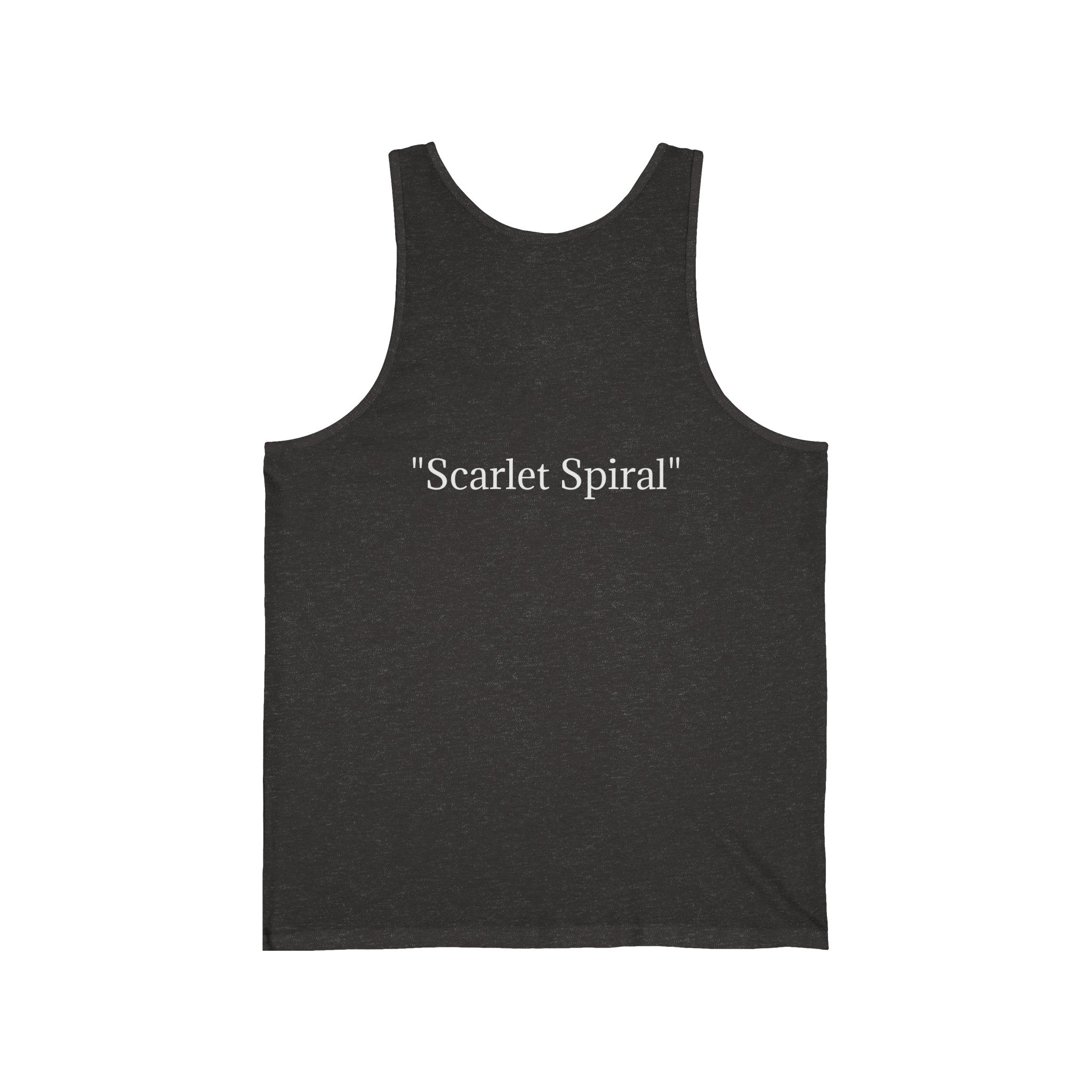 Scarlet Spiral | Unisex Jersey Tank